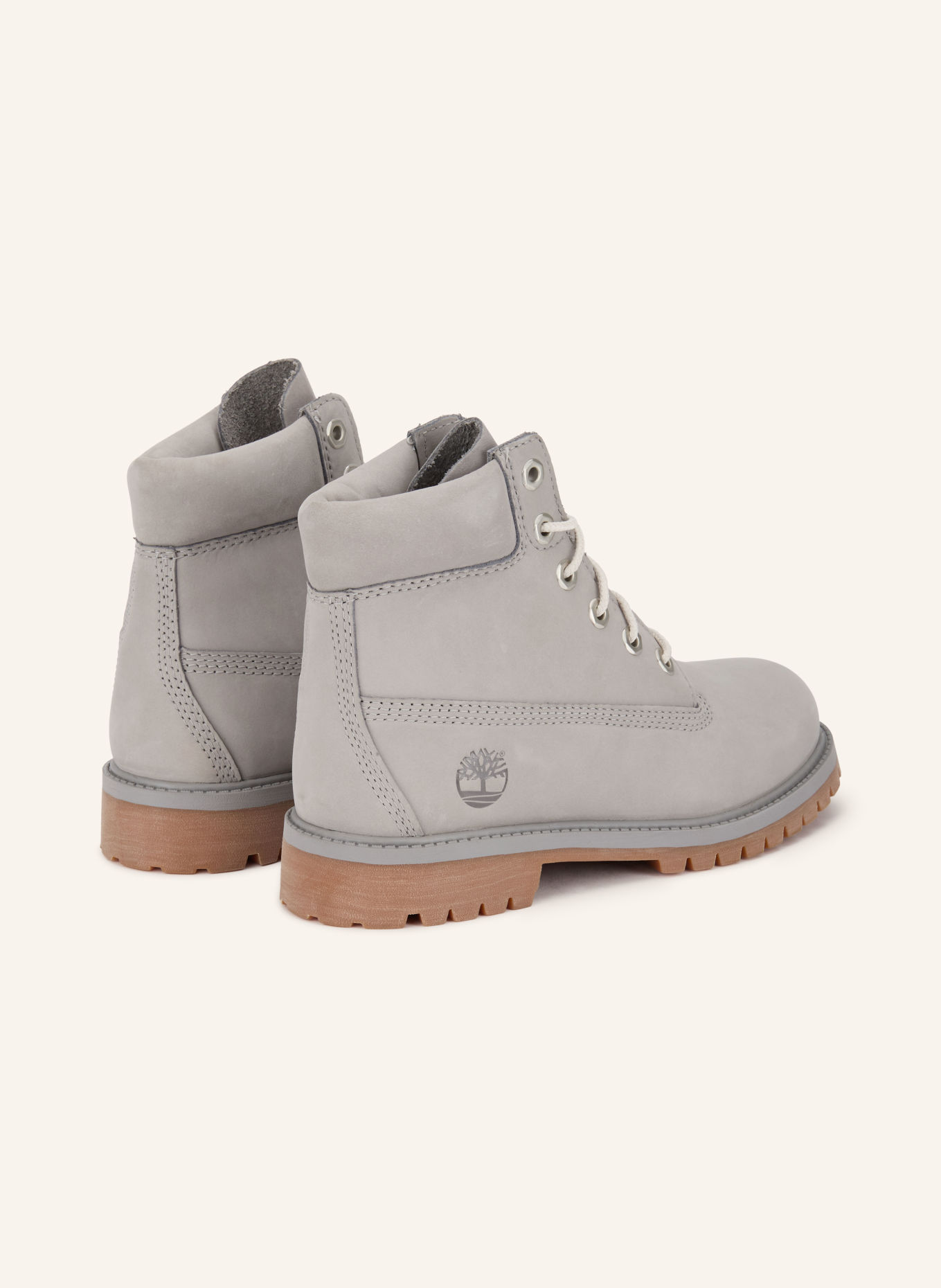 Timberland Schnürboots PREMIUM 6 INCH: HELLGRAU