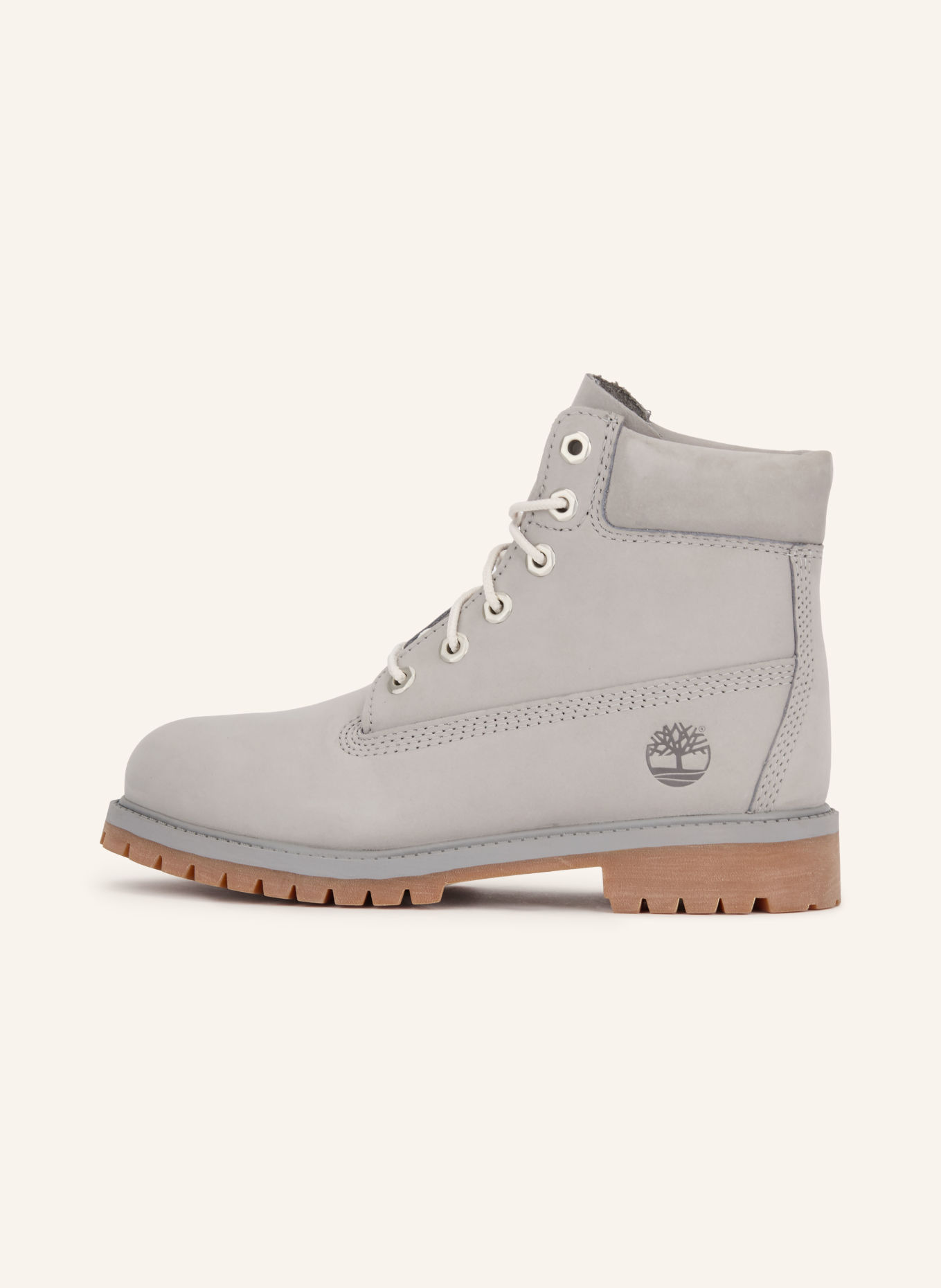 Timberland Schnürboots PREMIUM 6 INCH: HELLGRAU