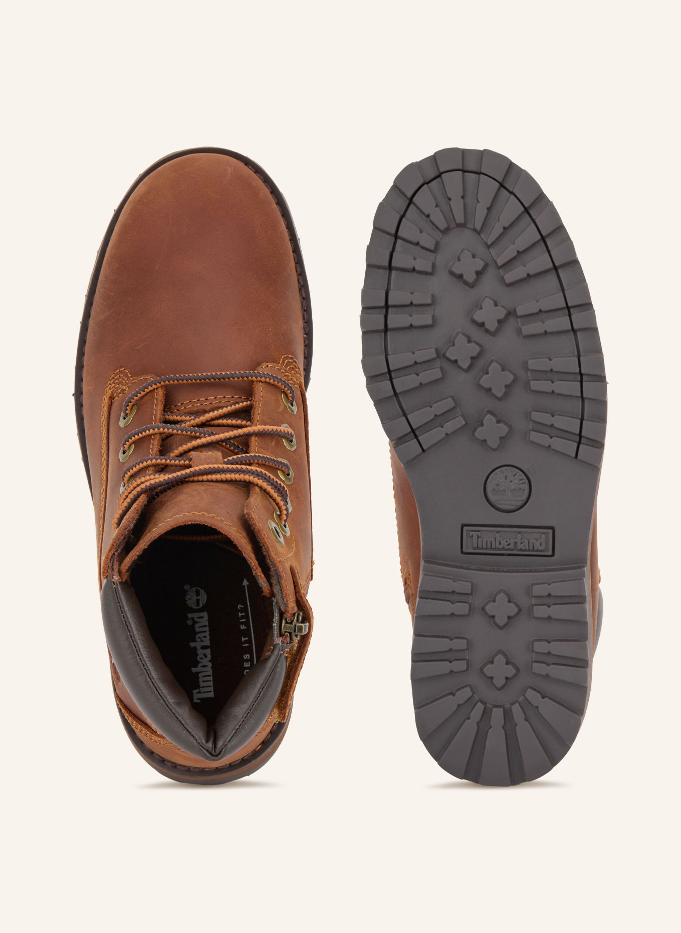 Timberland Schnürboots COURMA KID: BRAUN / DUNKELBRAUN