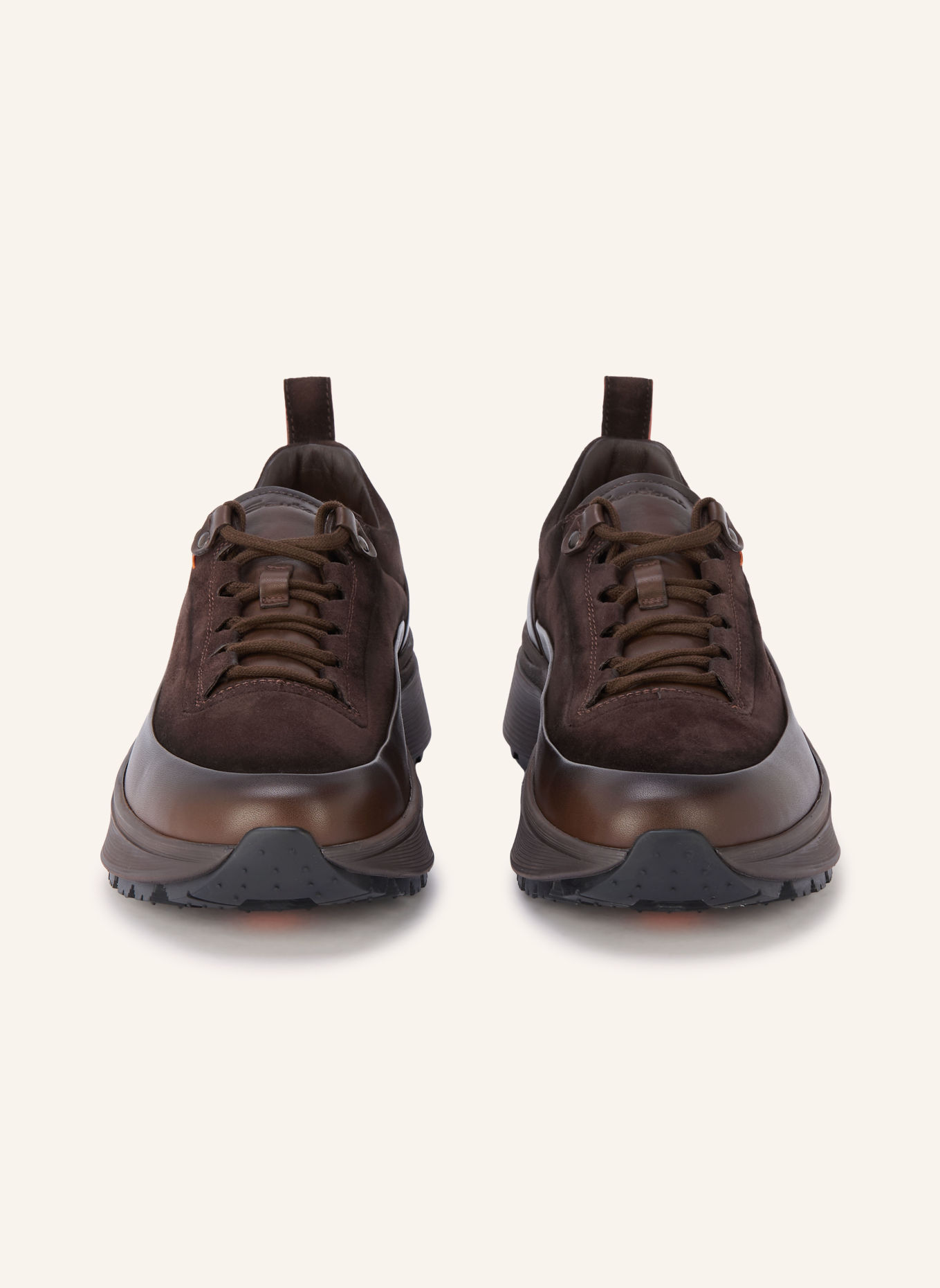 Santoni Sneakers EASY BOUNCE: MARRON FONCÉ
