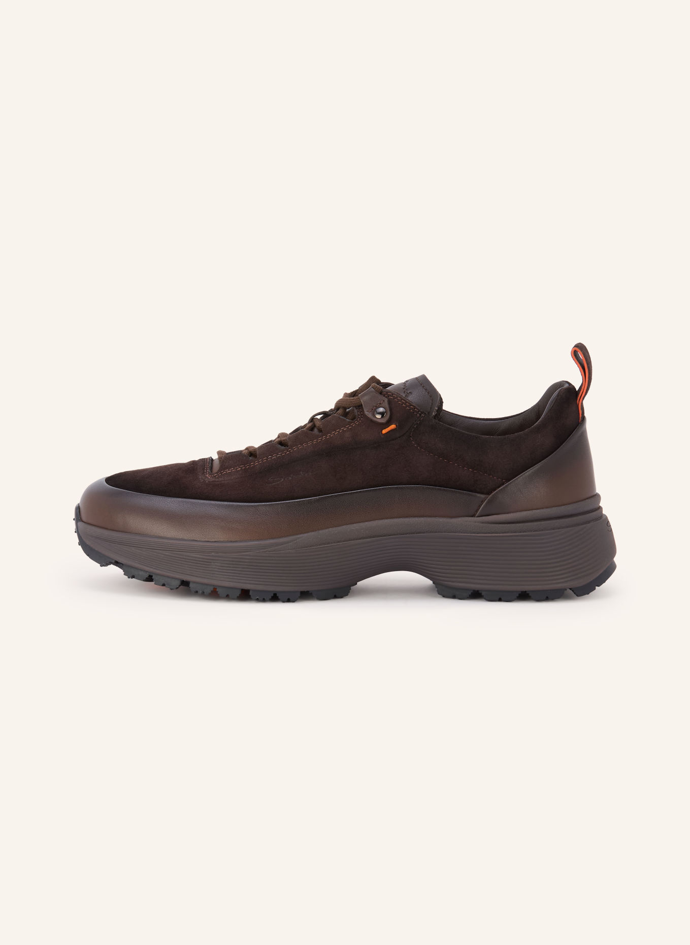 Santoni Sneakers EASY BOUNCE: MARRON FONCÉ