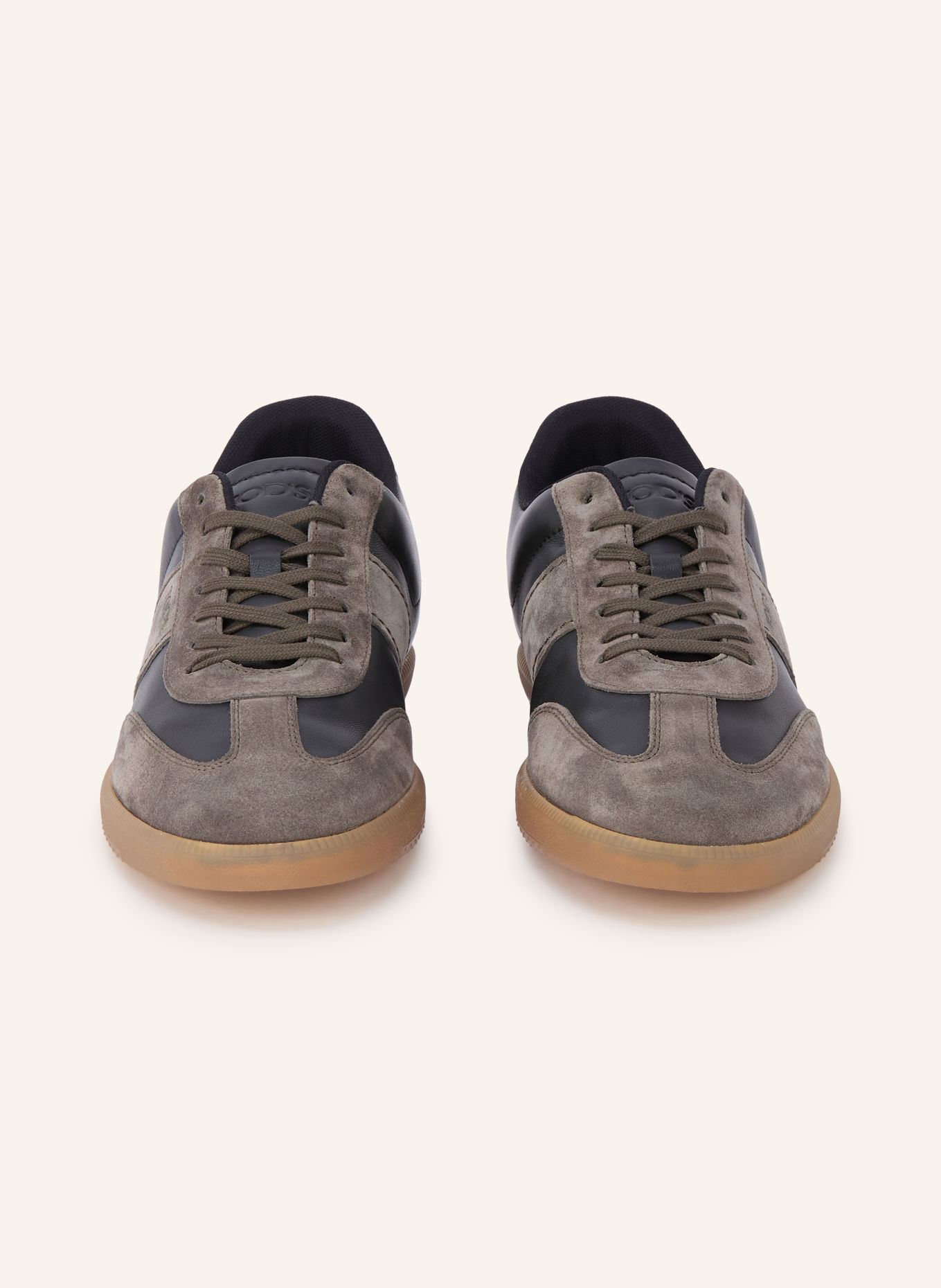 TOD'S Sneaker: SCHWARZ / GRAU