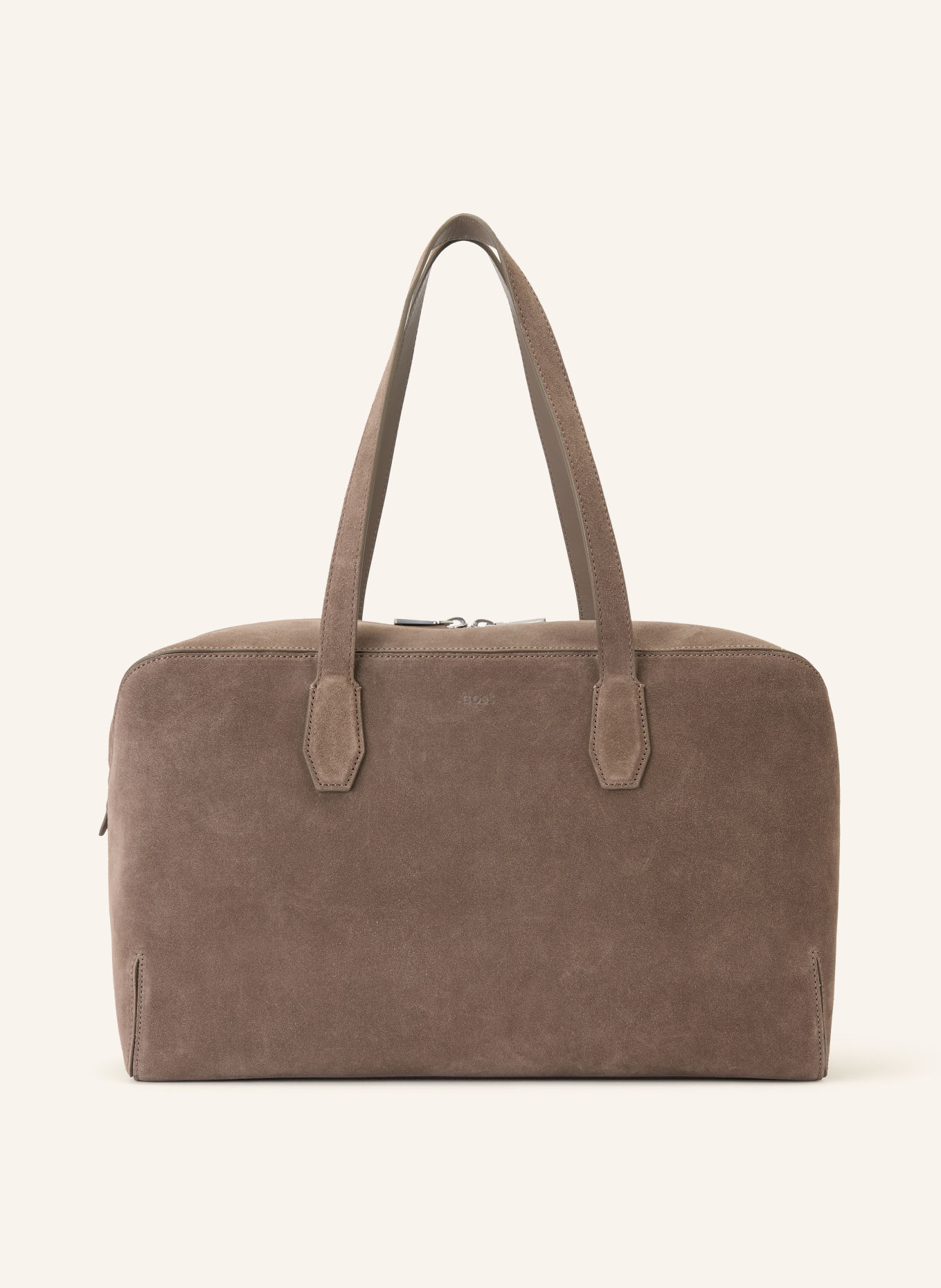 BOSS Sac de voyage AXELL: BEIGE / ARGENT