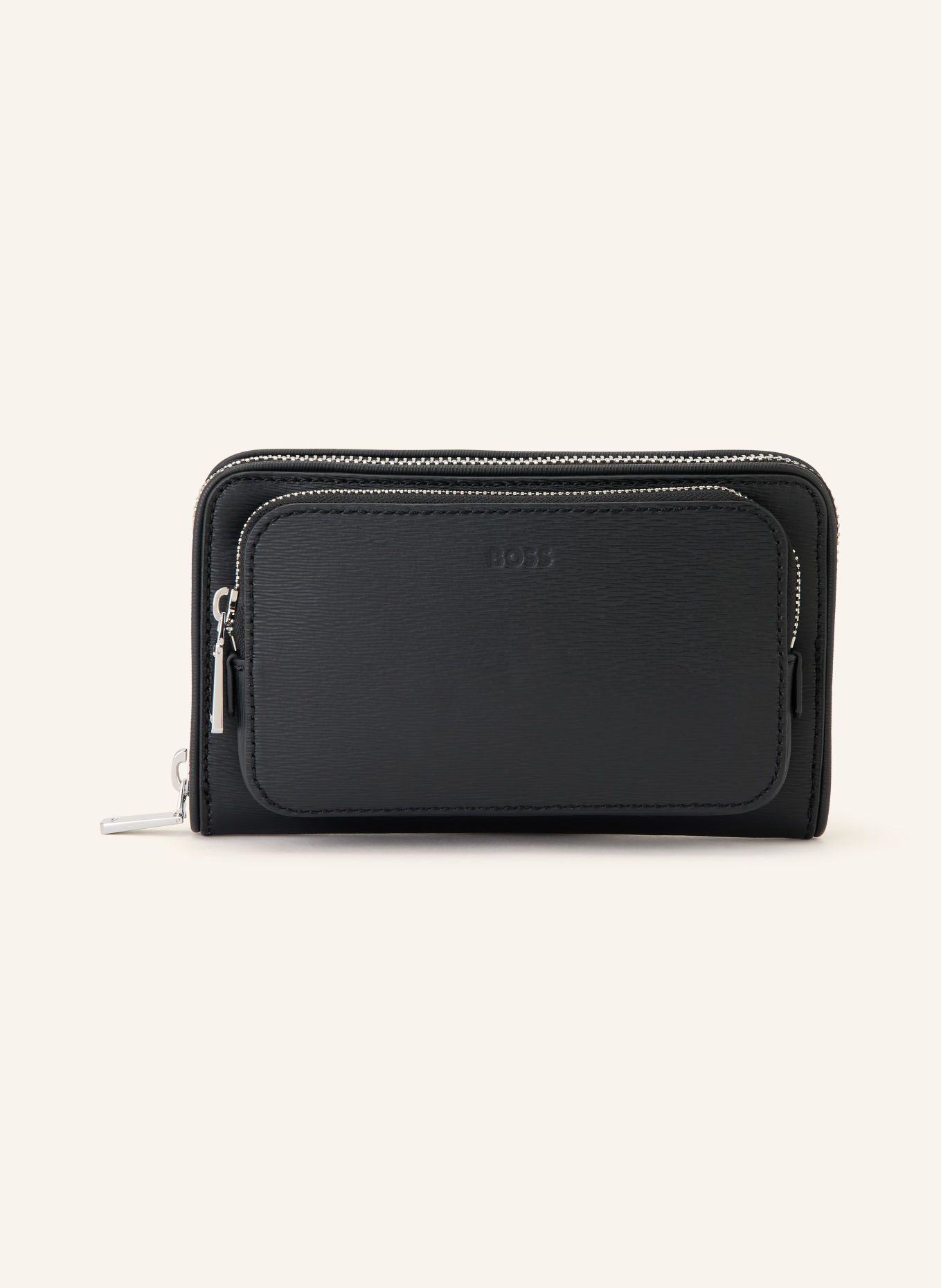 BOSS Belt bag NEW CROSSTOWN: BLACK / SILVER
