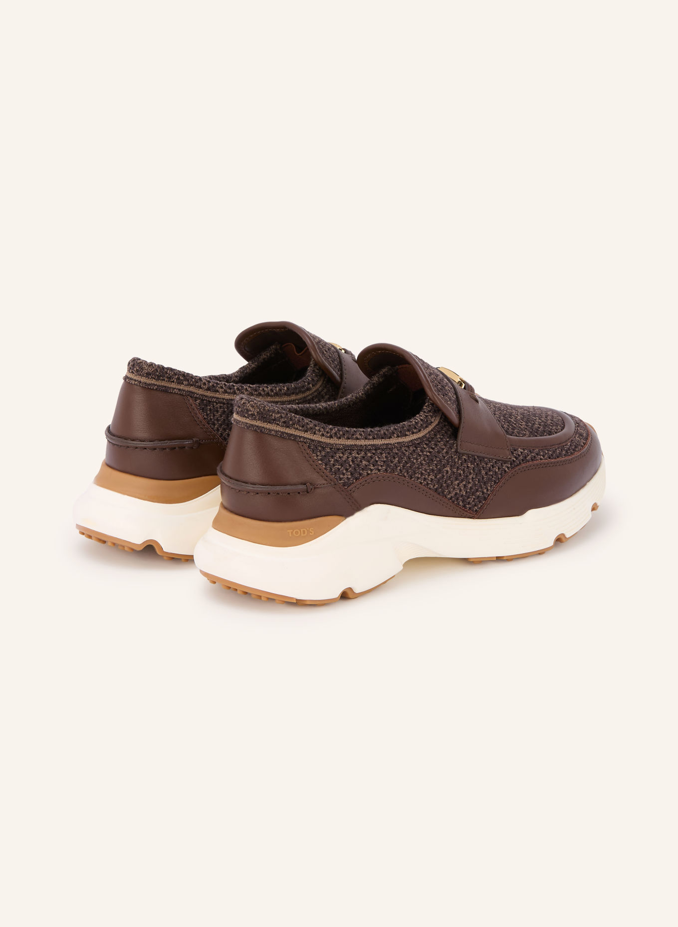 TOD'S Slip-on-sneakers: BRUN / BEIGE