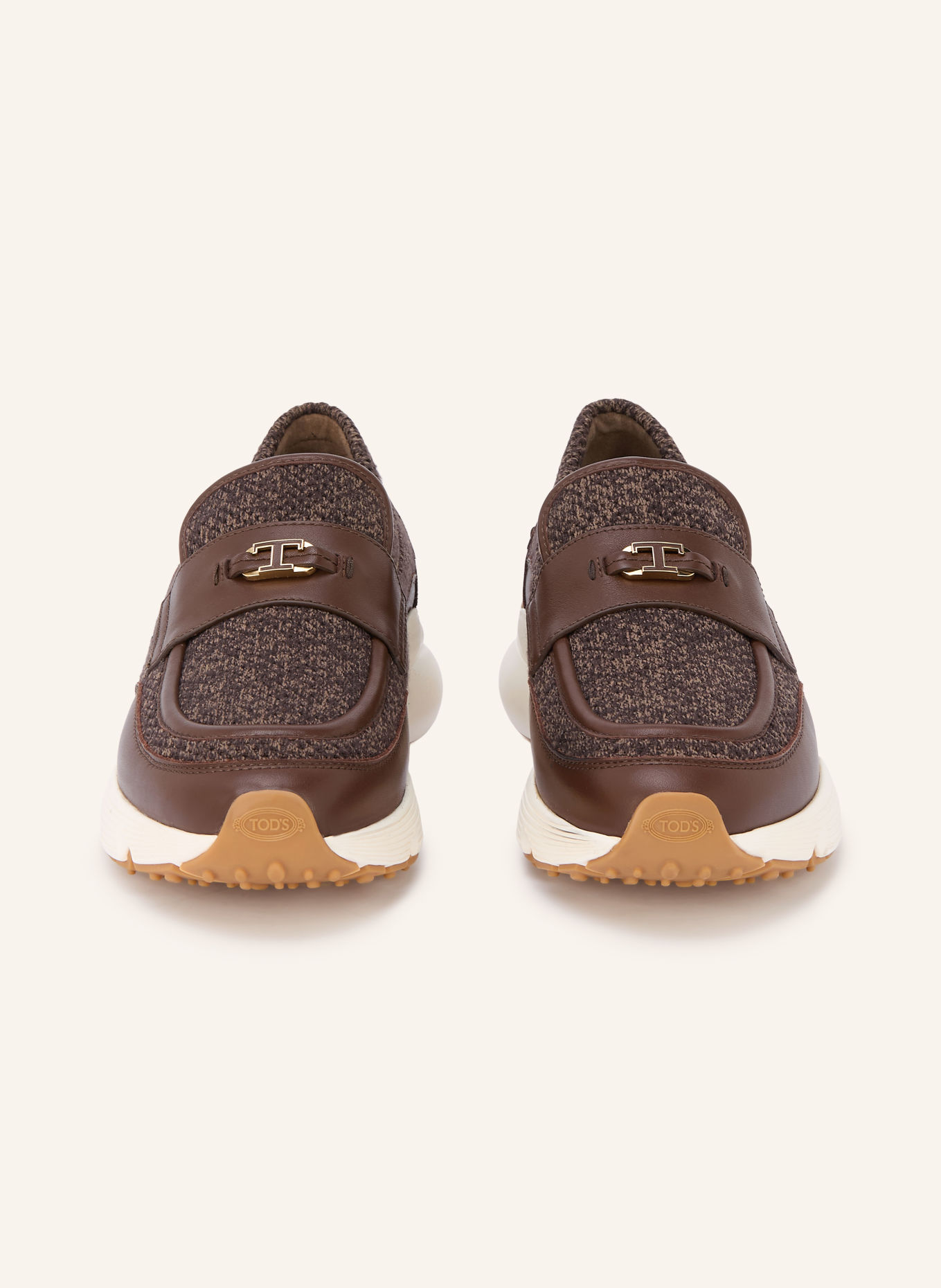 TOD'S Slip-on-sneakers: BRUN / BEIGE