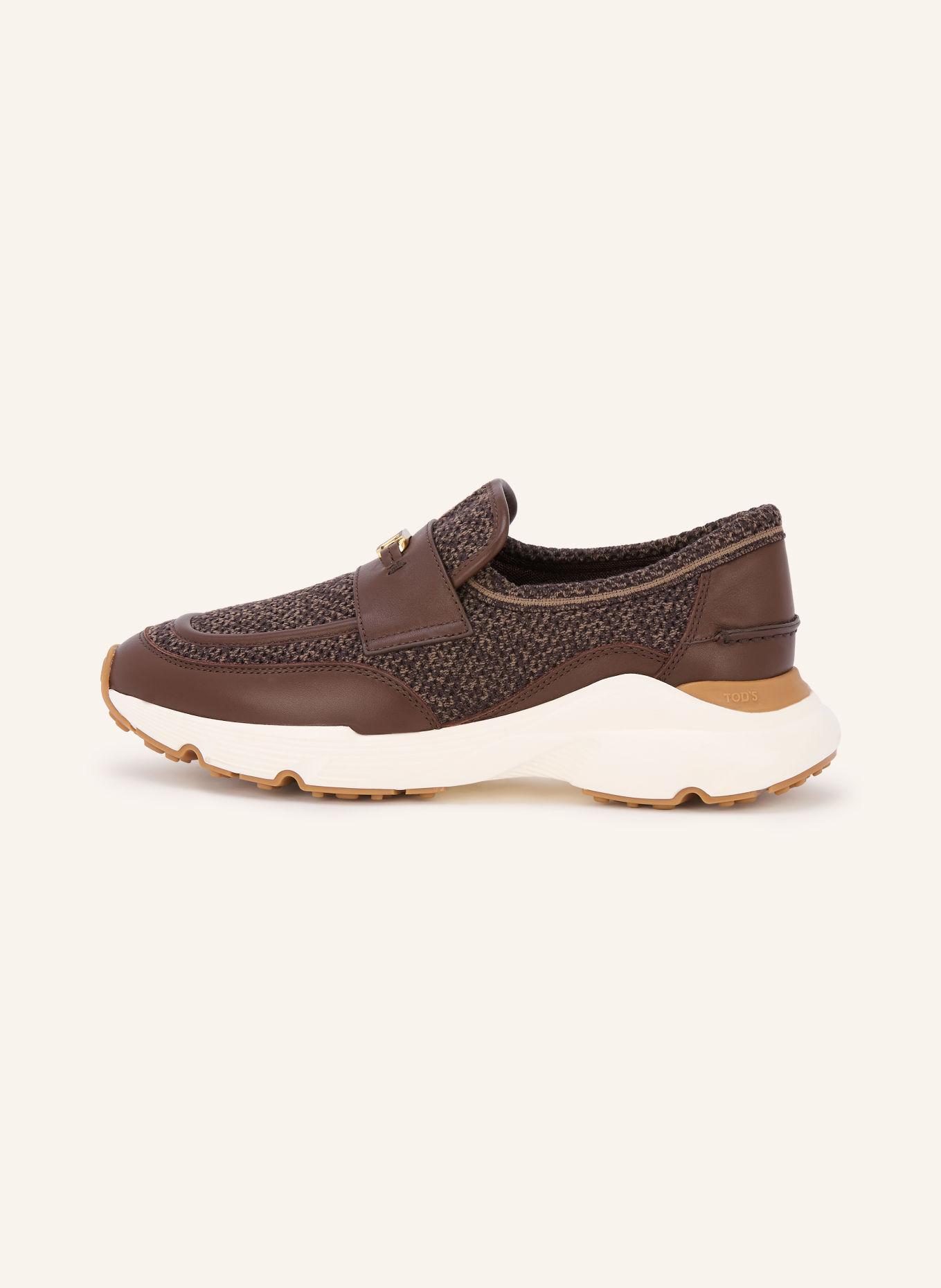TOD'S Slip-on-sneakers: BRUN / BEIGE