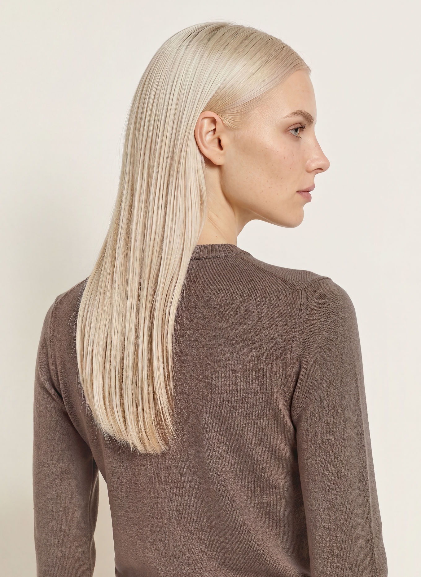 MAX & Co. Pullover COMMA: BRAUN