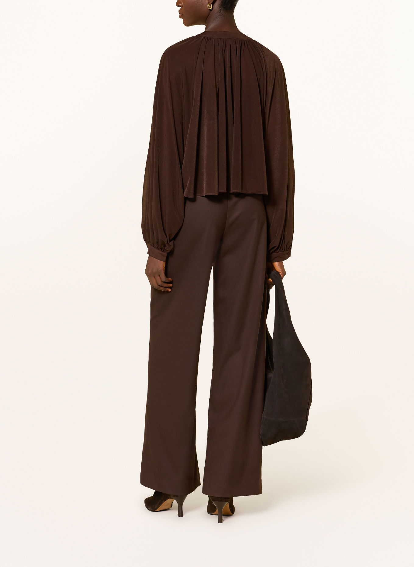 MAX & Co. Blouse GHIGLIA: MARRON FONCÉ