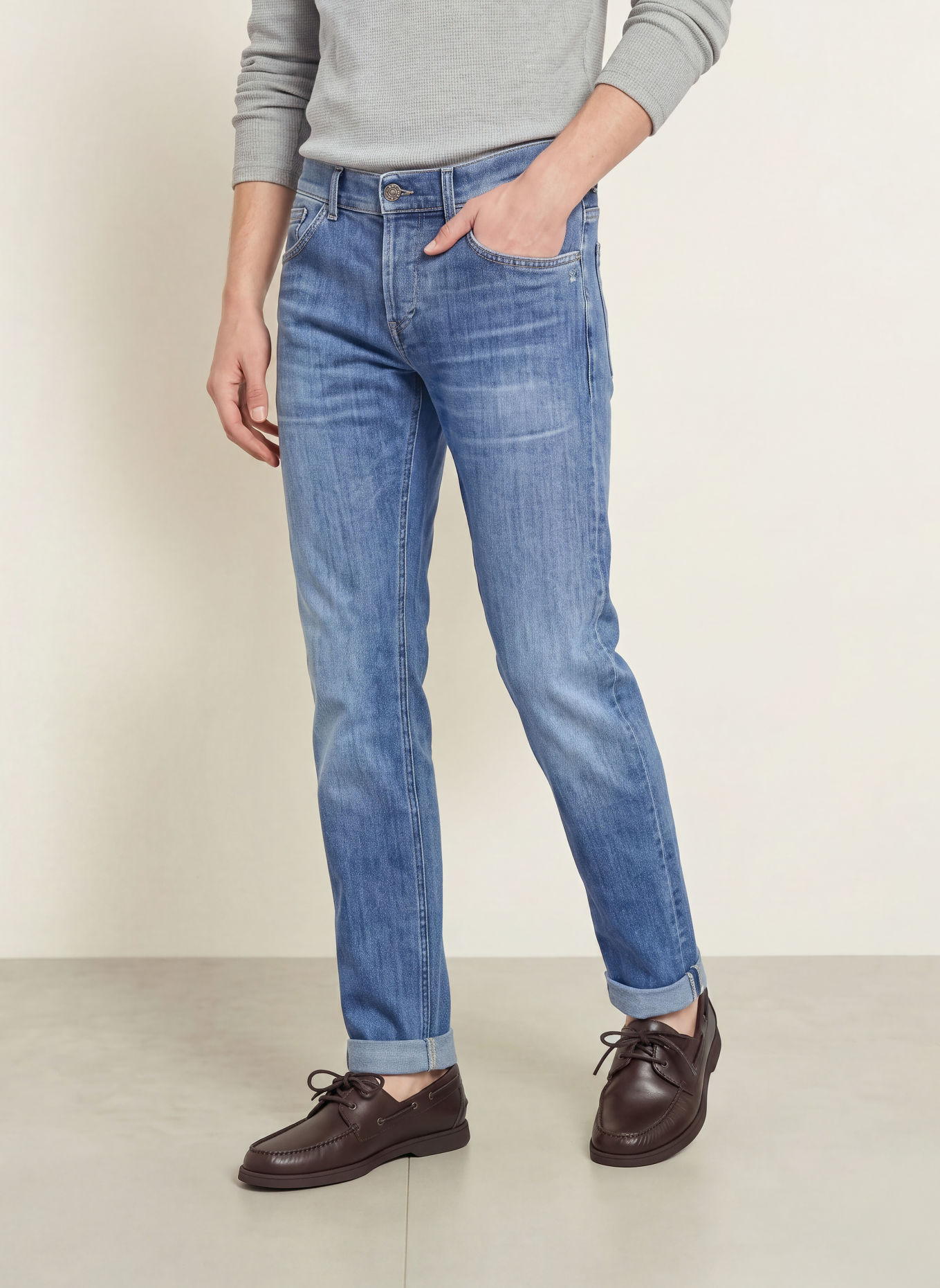 Dondup Jeans GEORGE Skinny Fit: 800 BLUE
