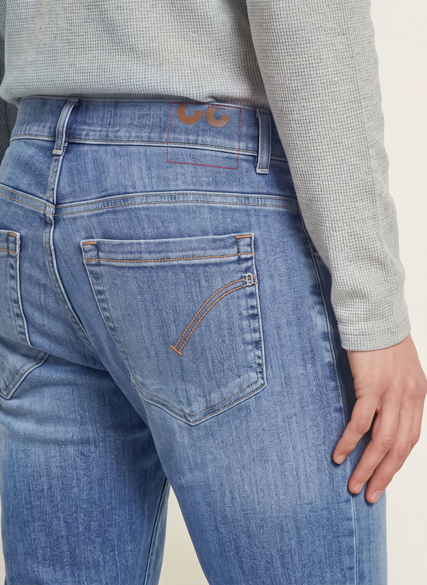 Dondup Jeans GEORGE Skinny Fit: 800 BLUE