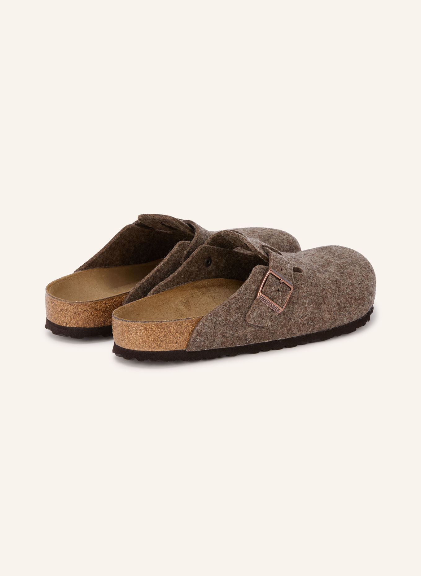 BIRKENSTOCK Pantoletten BOSTON: BRAUN