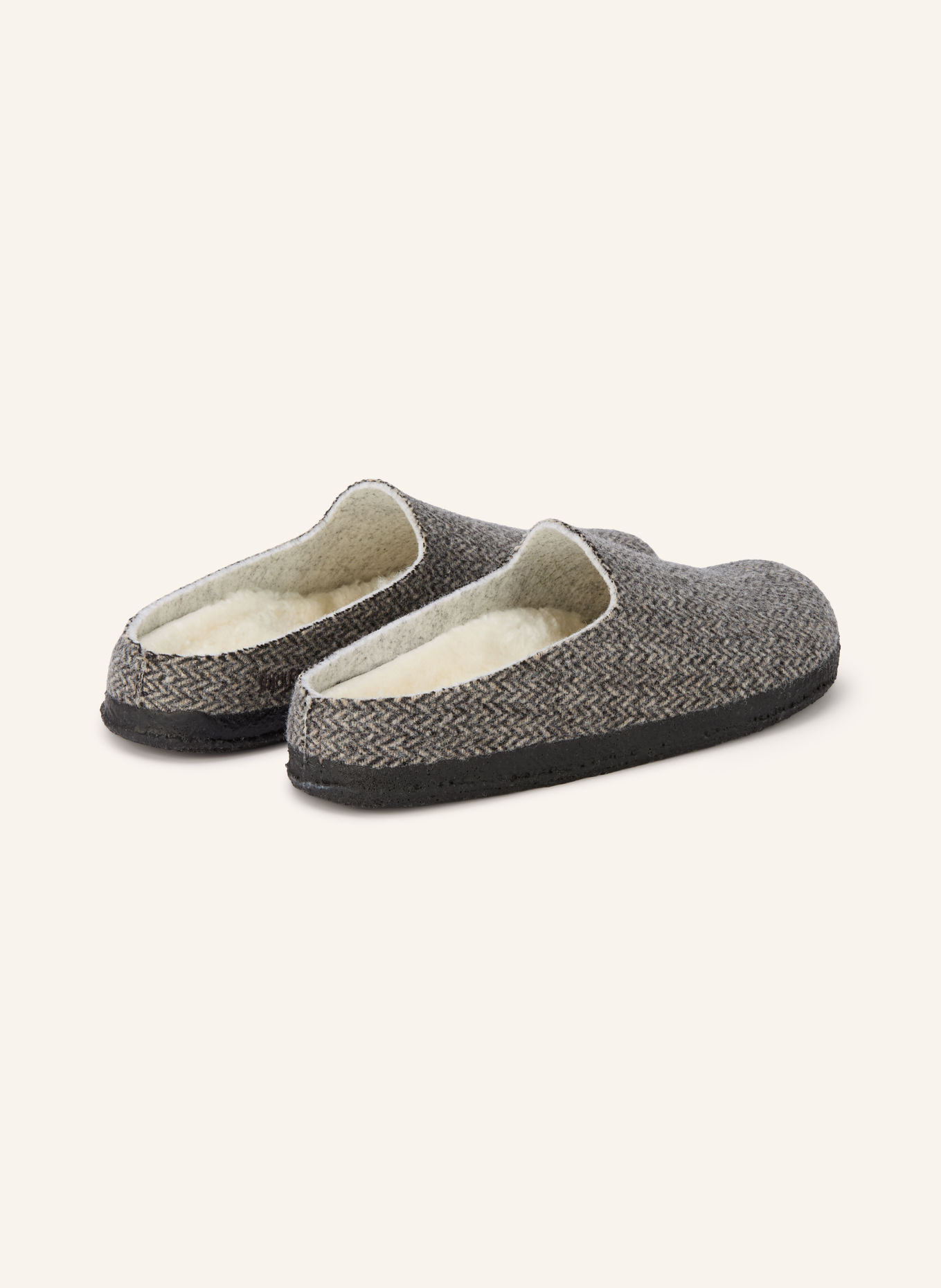 BIRKENSTOCK Kapcie AMSTERDAM: CZIEMNOSZARY / JASNOCZARY