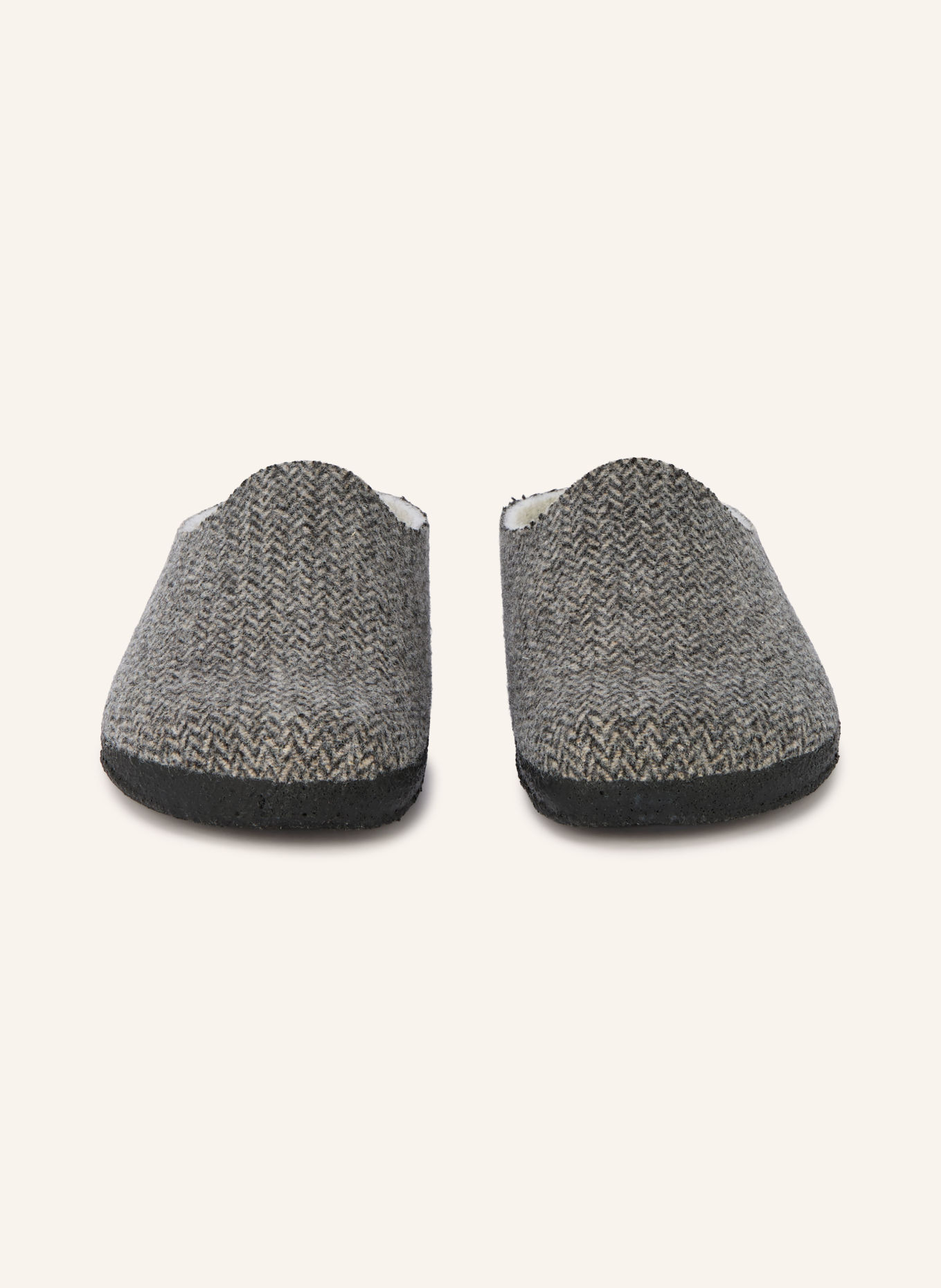 BIRKENSTOCK Kapcie AMSTERDAM: CZIEMNOSZARY / JASNOCZARY