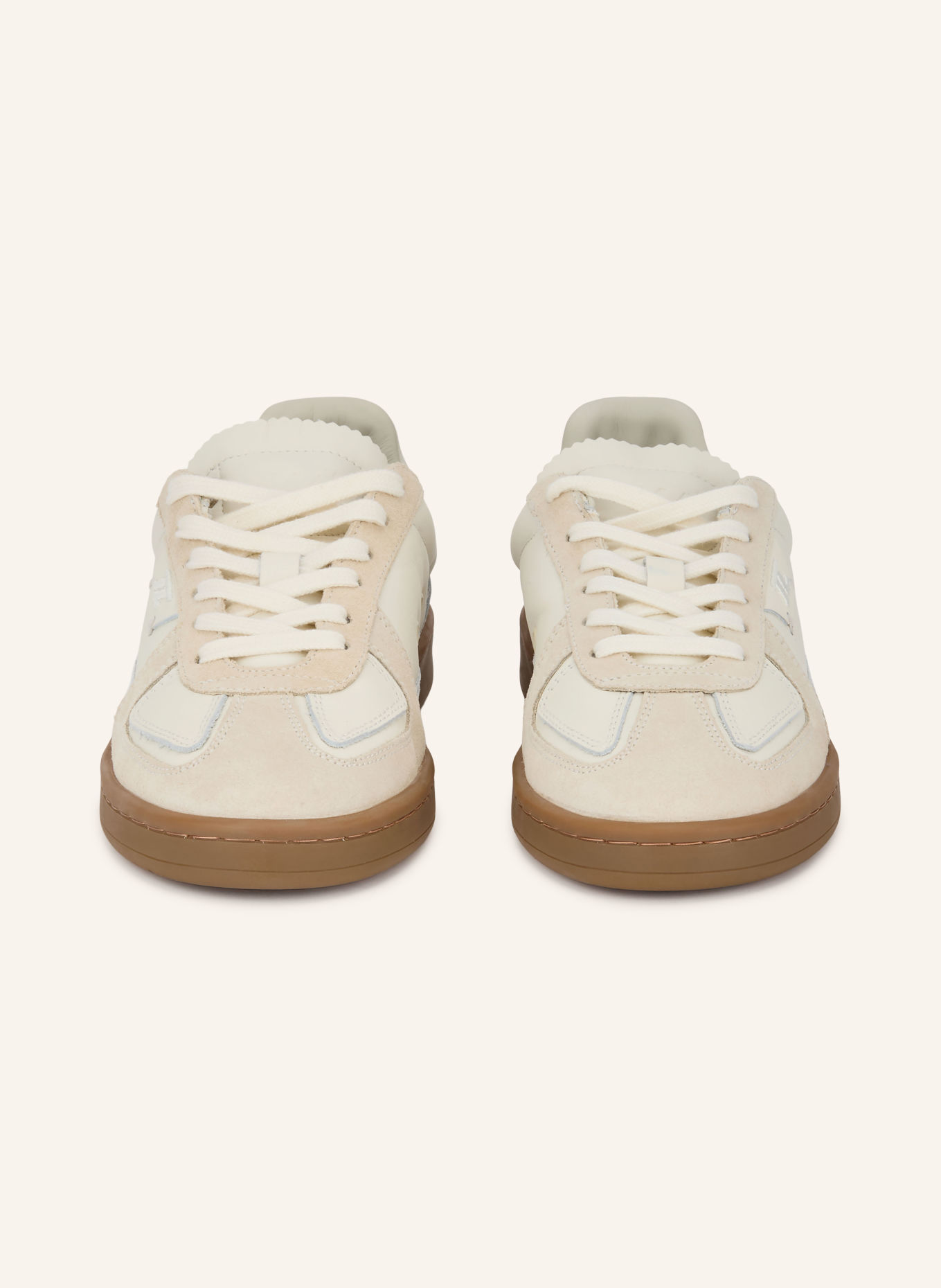 THESING Sneaker BIG BANG: ZWART / MARRON FONCÉ / ECRU