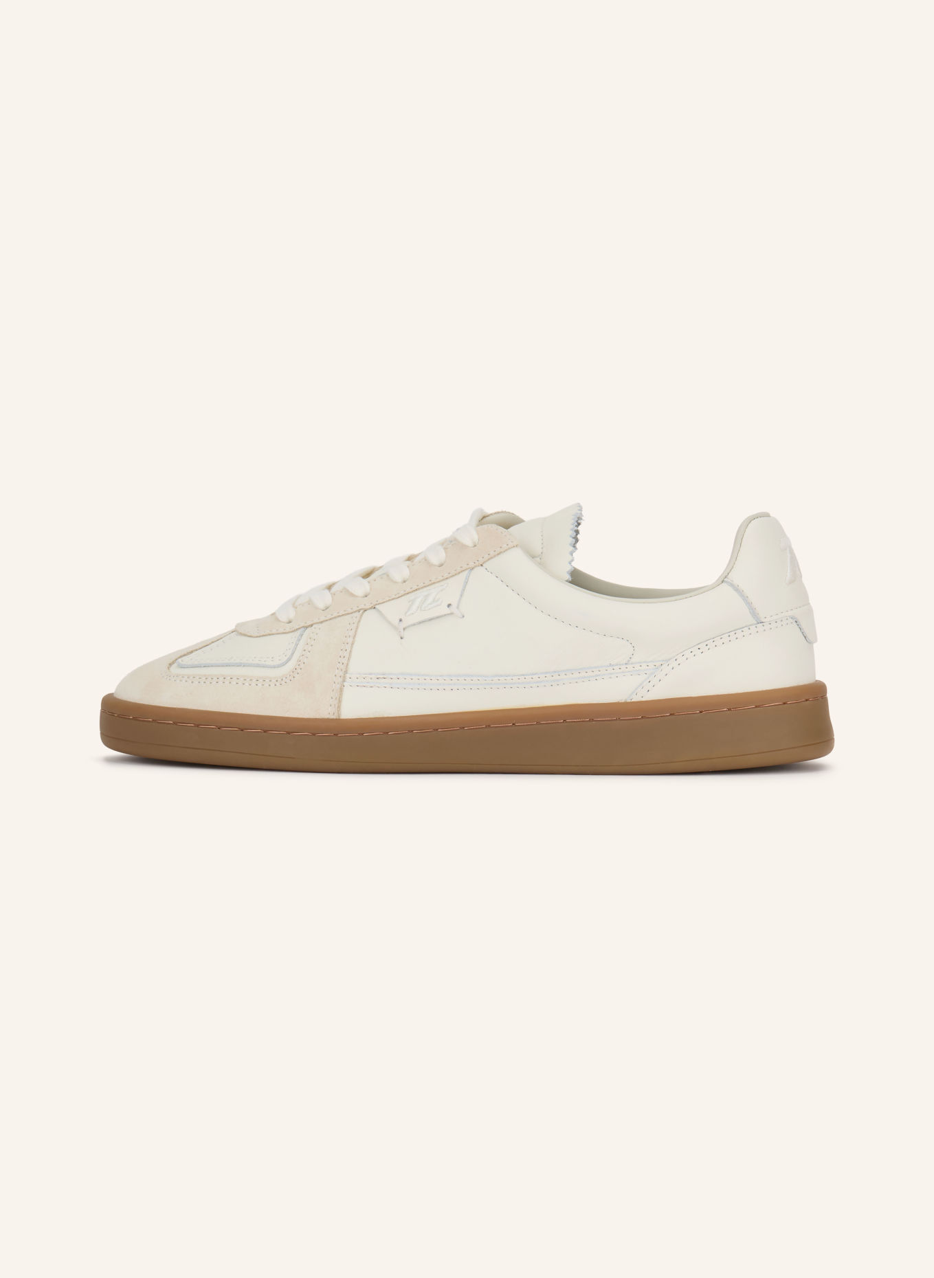 THESING Sneaker BIG BANG: ZWART / MARRON FONCÉ / ECRU