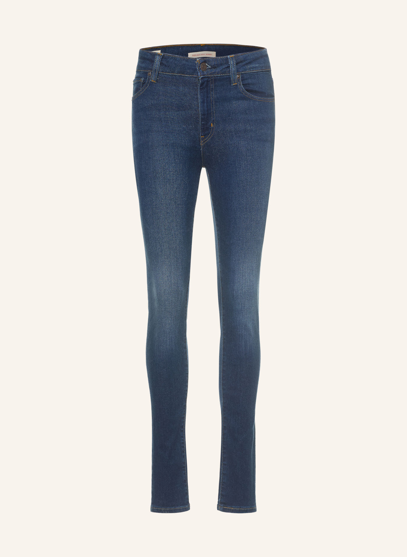 Levi's® Skinny Jeans 721 HIGH RISE SKINNY: 65 Dark Indigo - Worn In