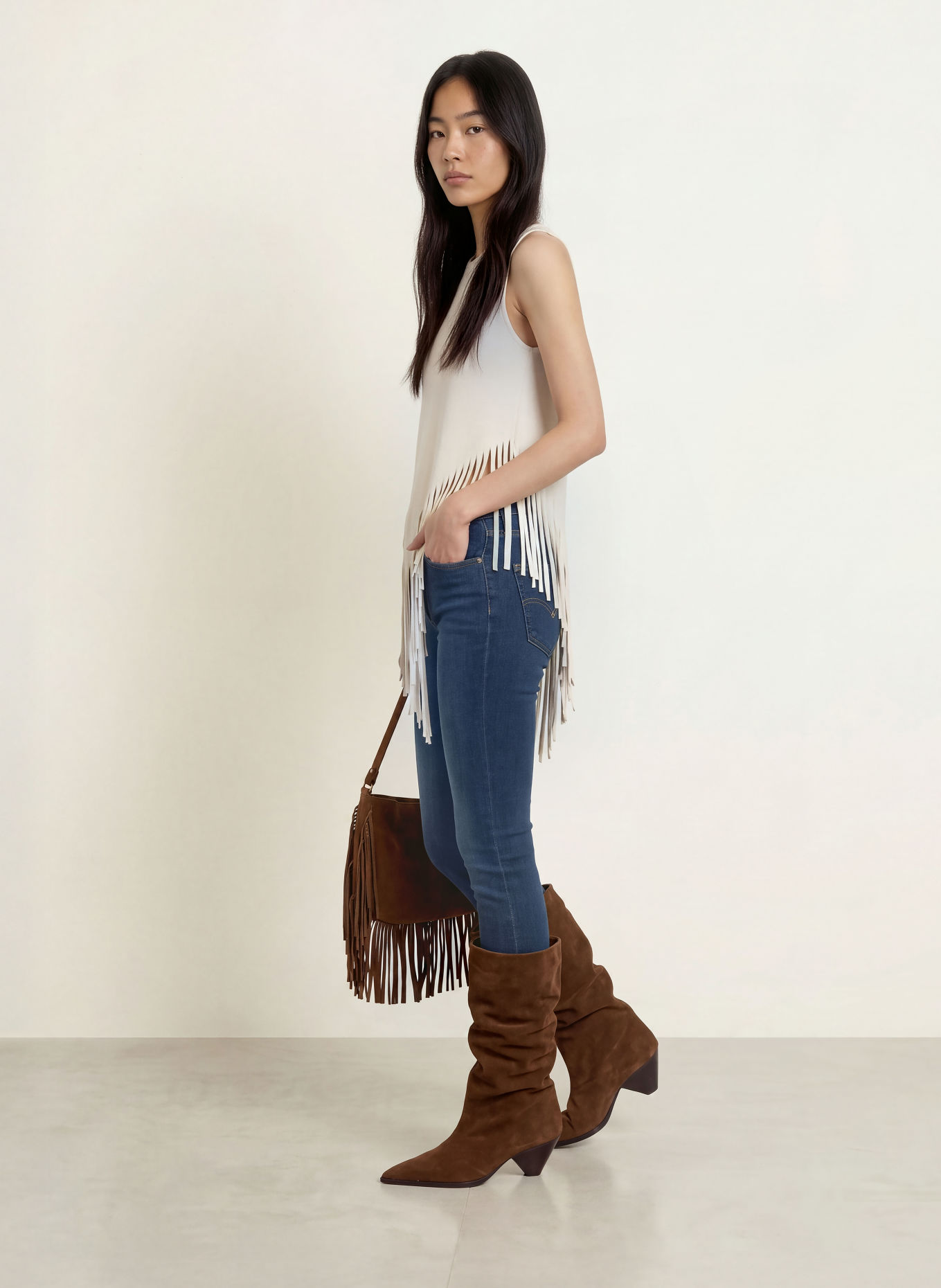 Levi's® Skinny Jeans 721 HIGH RISE SKINNY: 65 Dark Indigo - Worn In