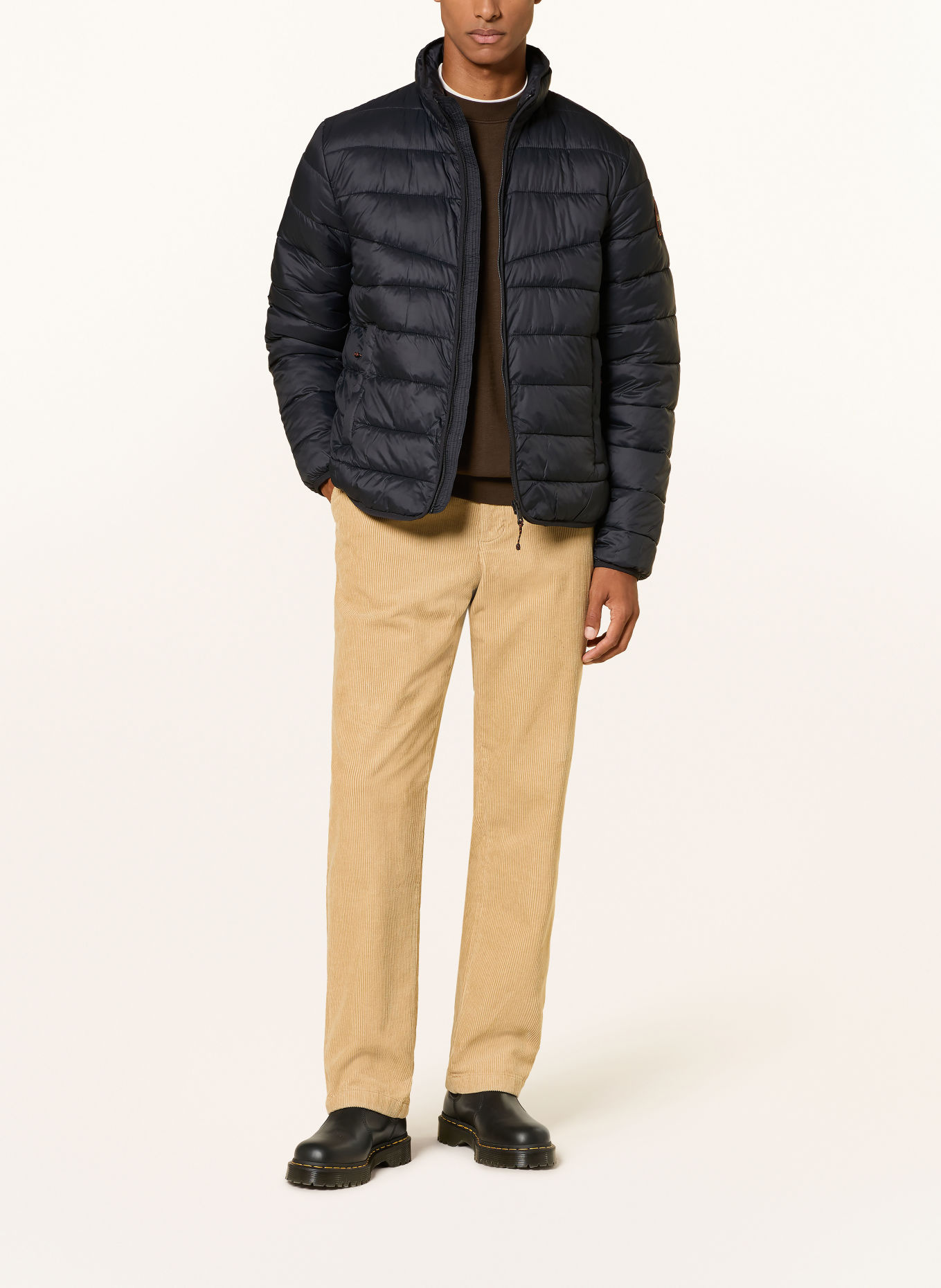 NAPAPIJRI Steppjacke AERONS: SCHWARZ