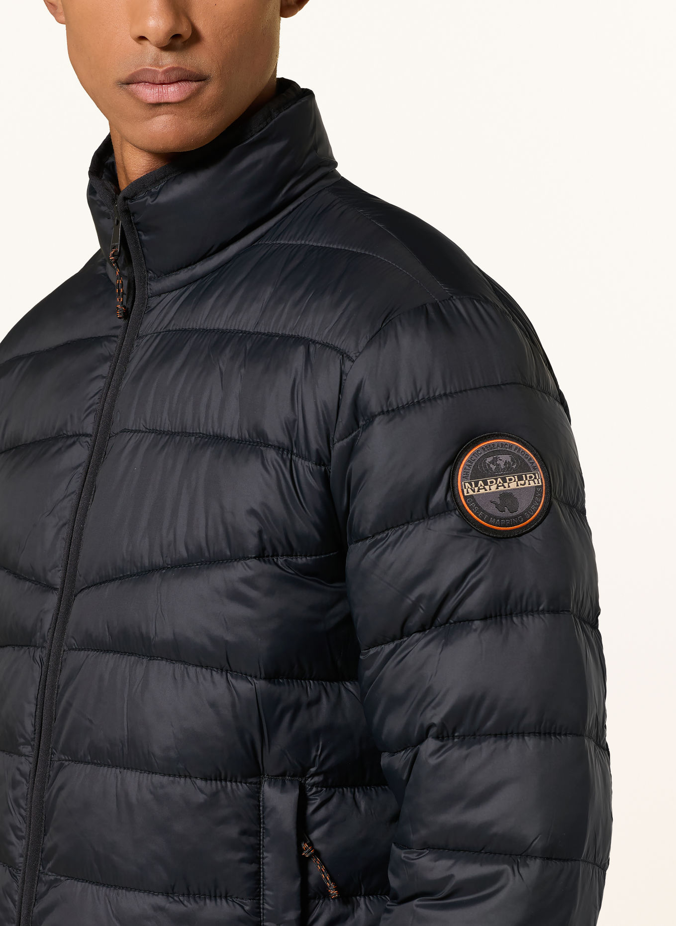 NAPAPIJRI Steppjacke AERONS: SCHWARZ