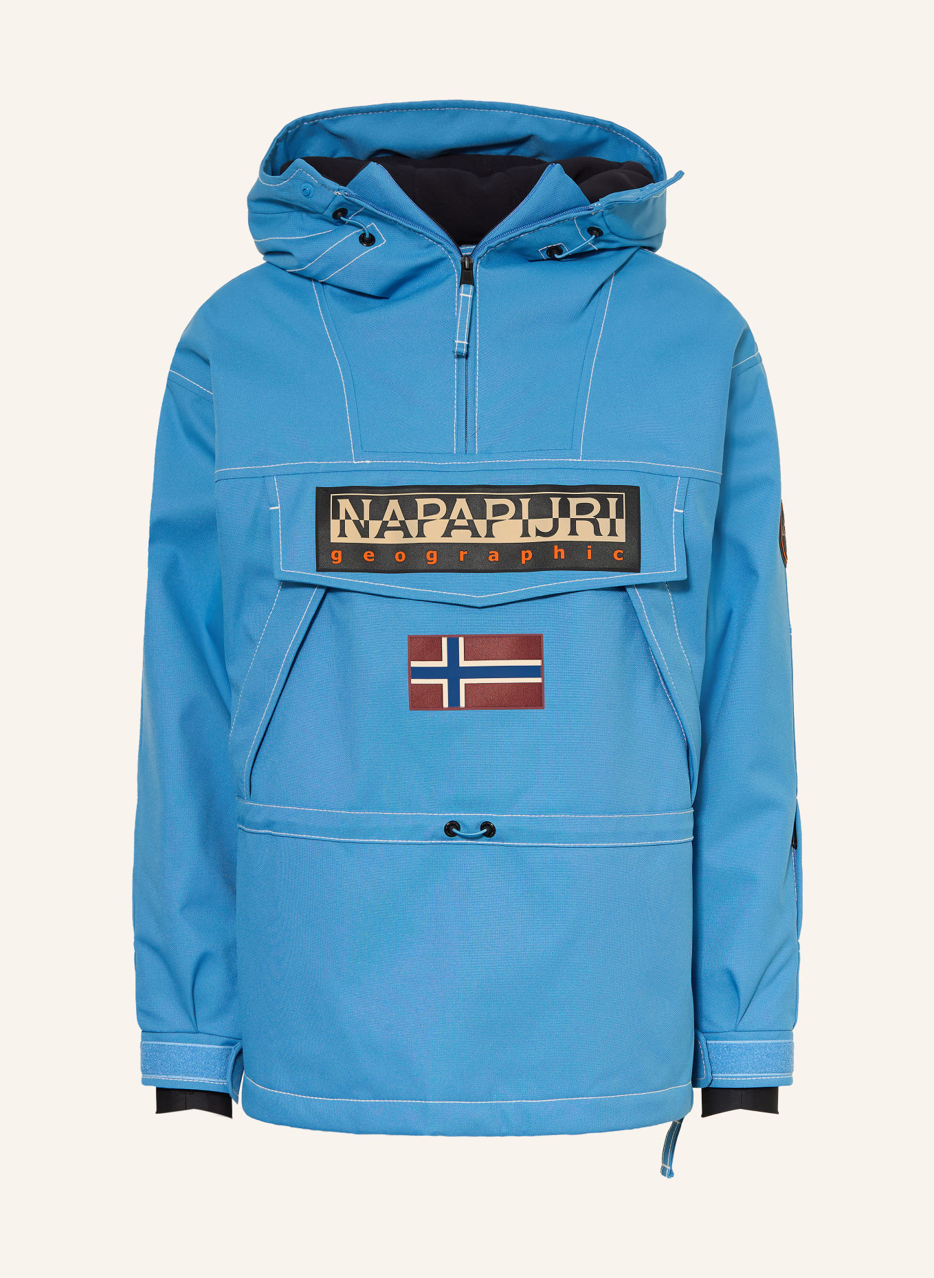 NAPAPIJRI SKIDOO NEXT Anorak Jacket: LIGHT BLUE