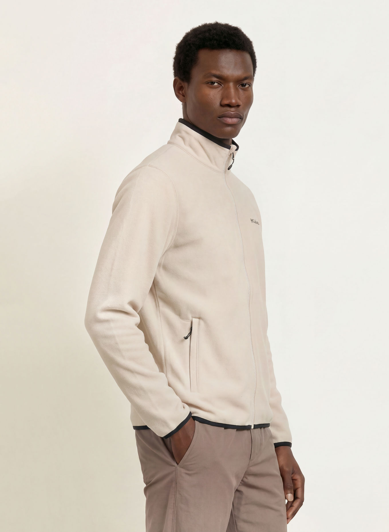 Columbia Veste polaire PACIFIC ARCH™ 200: BEIGE / NOIR
