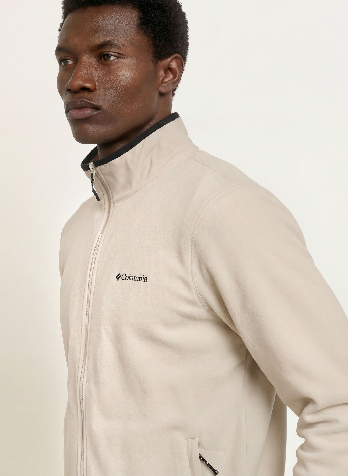 Columbia Veste polaire PACIFIC ARCH™ 200: BEIGE / NOIR