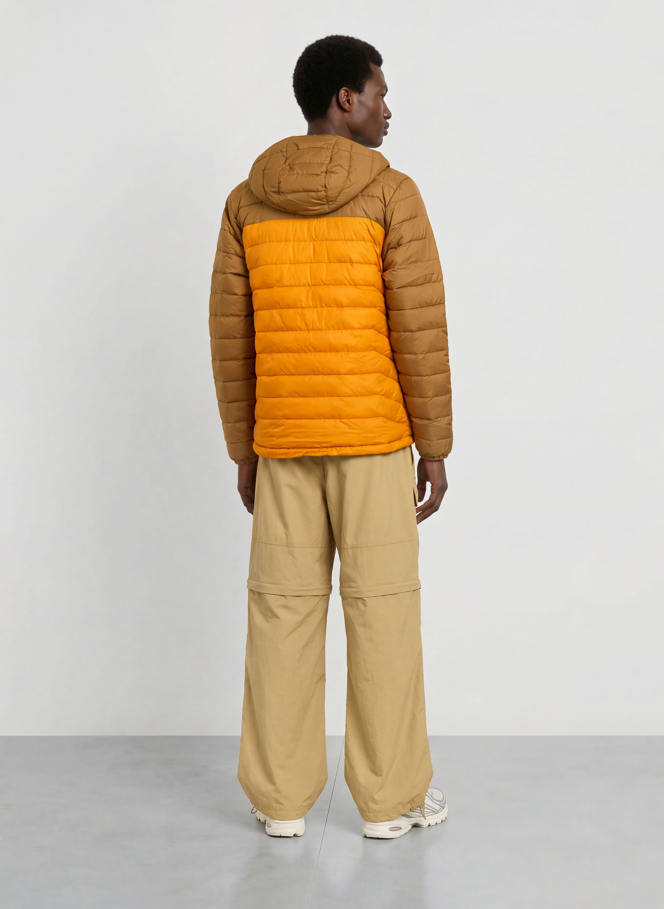 Columbia Veste matelassée POWDER LITE™ II: MARRON CLAIR / JAUNE FONCÉ