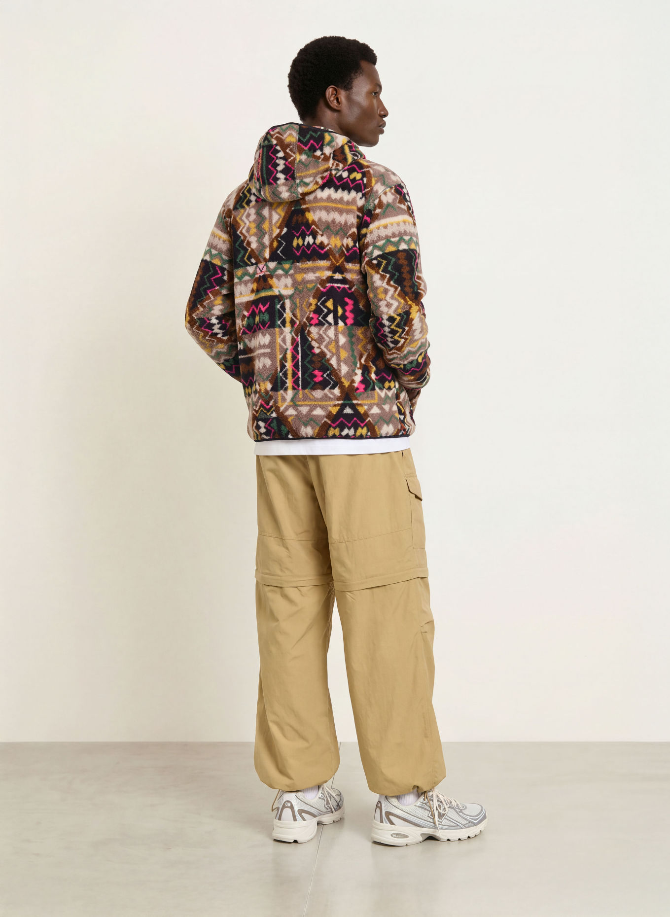 Columbia Fleecehoodie HELVETIA™ II: BRUIN / CRÈME / TAUPE