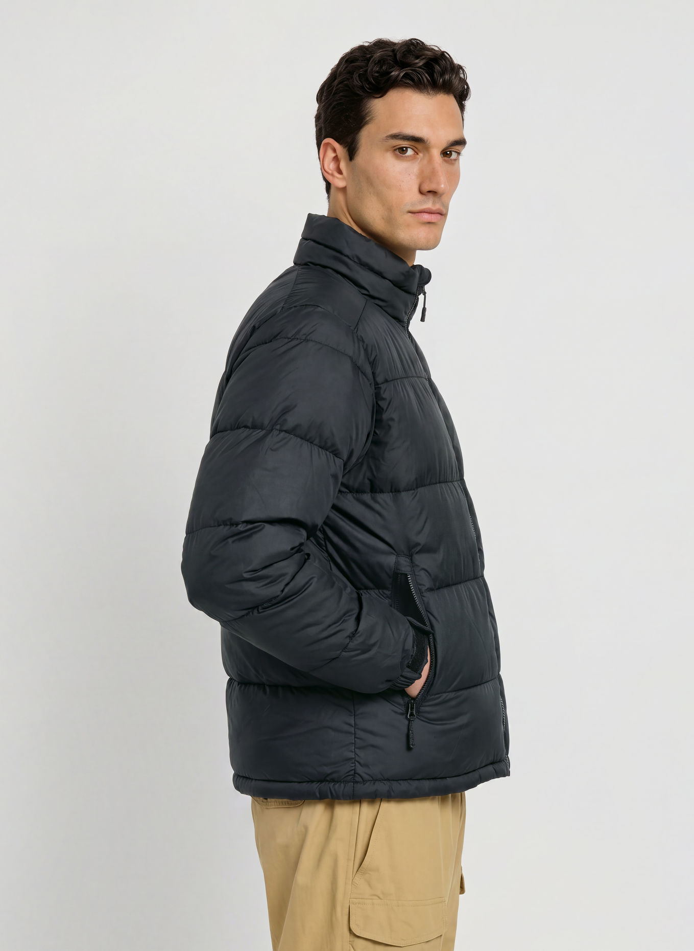 Columbia Gewatteerde jas PIKE LAKE™ II: ZWART