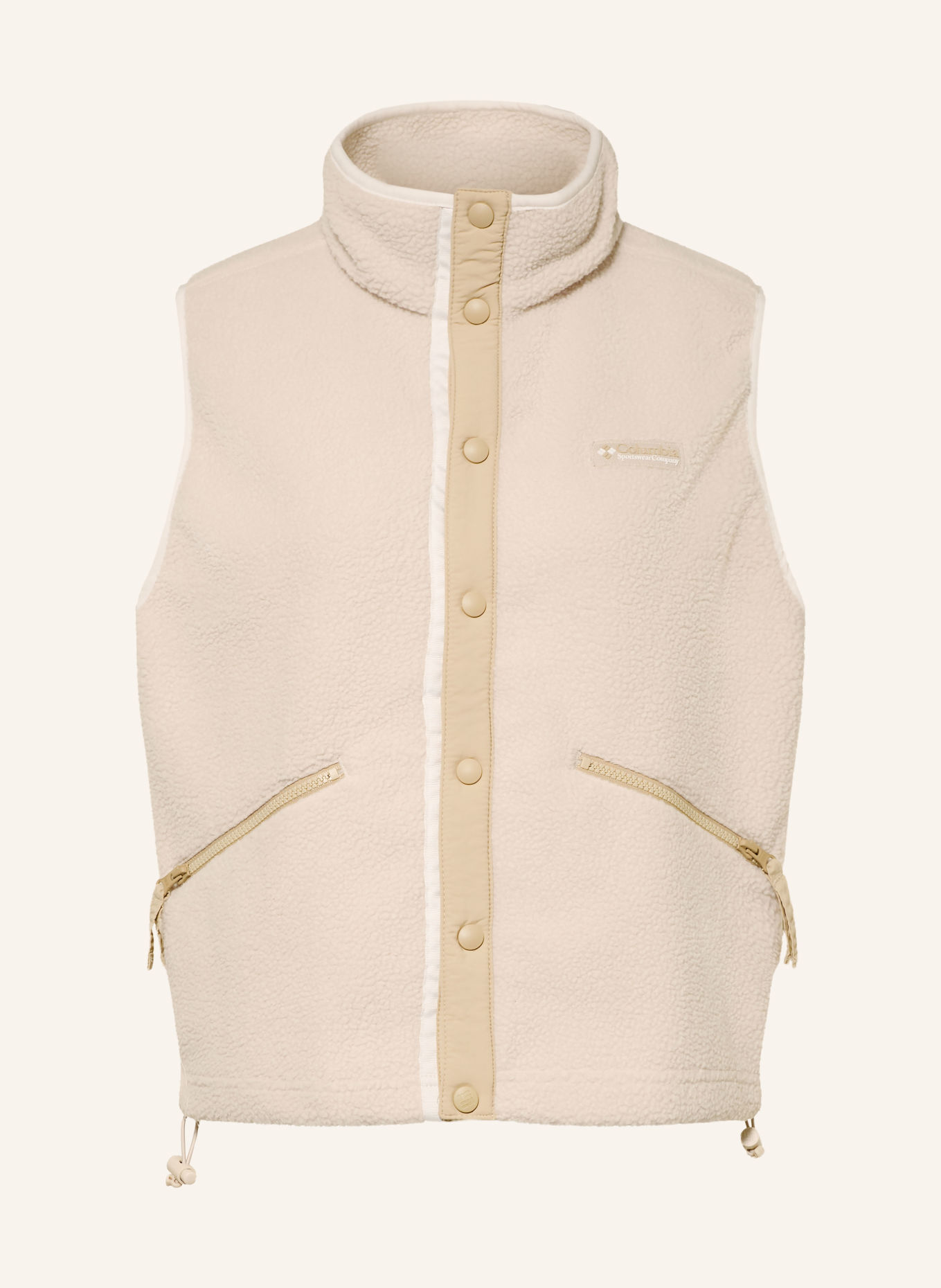 Columbia Fleece bodywarmer HELVETIA™: BEIGE