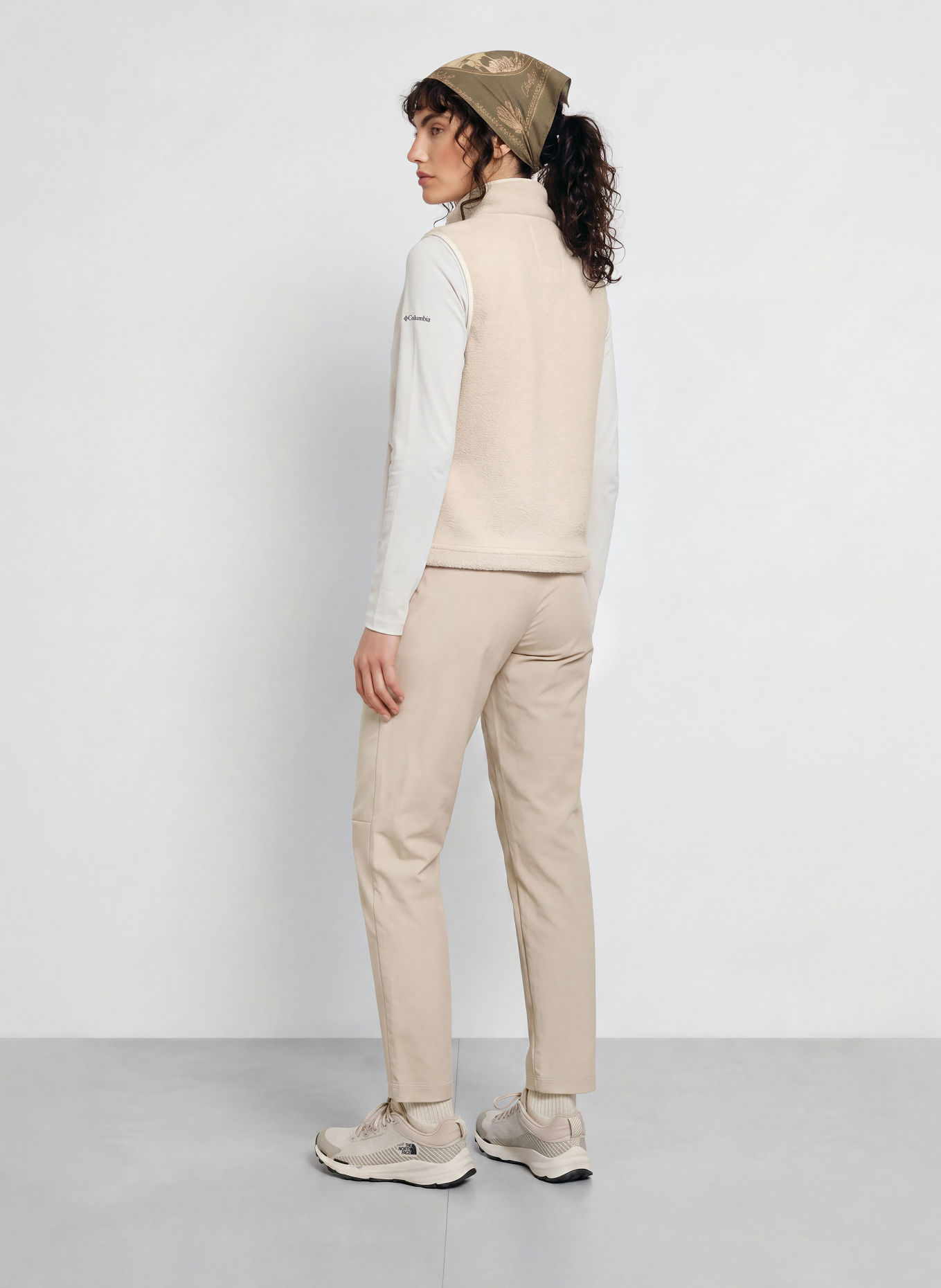 Columbia Fleece bodywarmer HELVETIA™: BEIGE