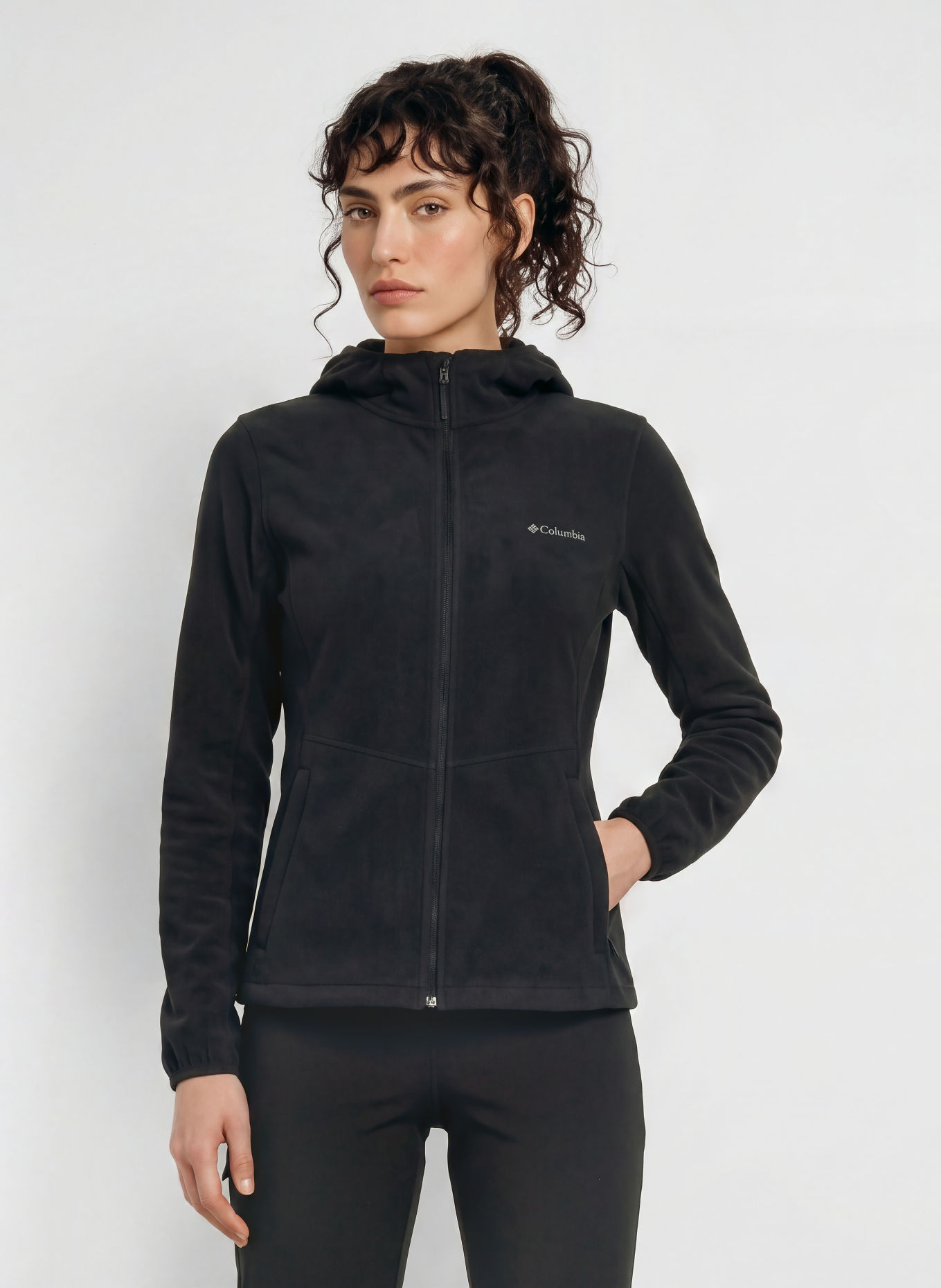 Columbia STAR VALLEY Fleece Jacket: BLACK