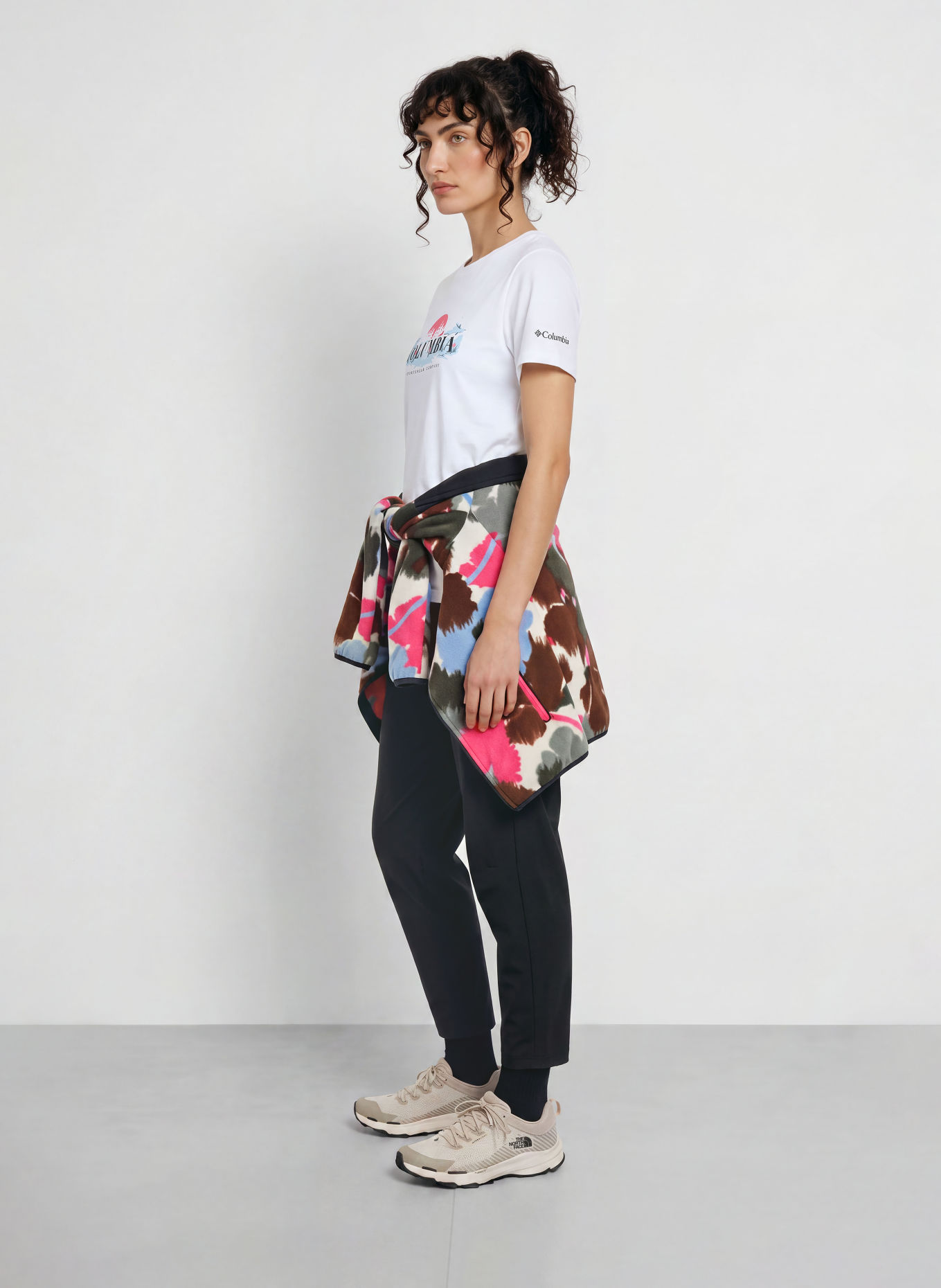Columbia T-shirt ROLLING BEND™: WIT