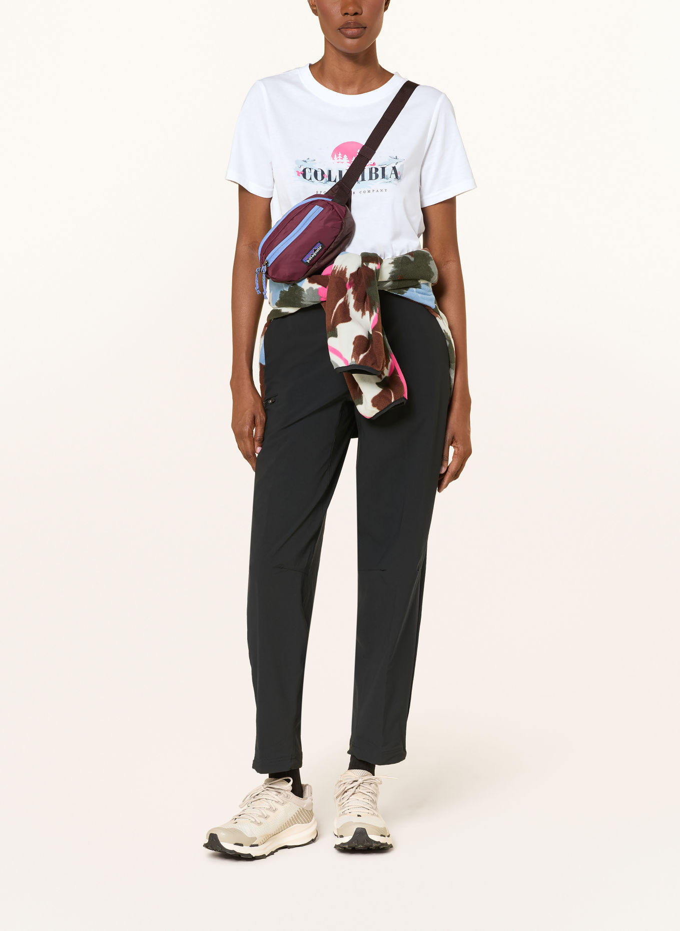 Columbia T-shirt ROLLING BEND™: WIT