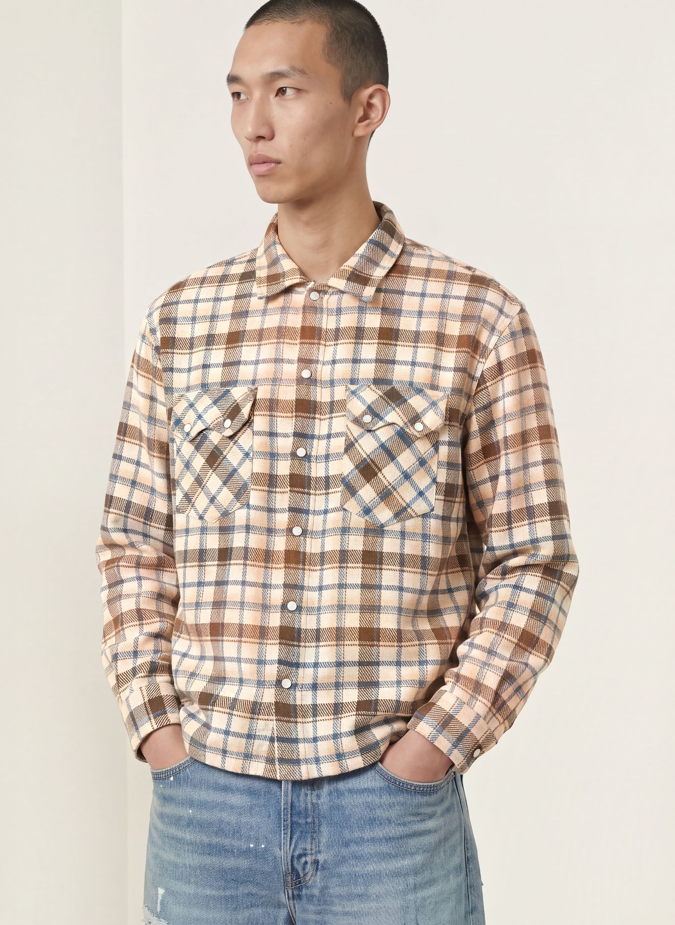 Levi's® Koszula wierzchnia: BEŻOWY / BRĄZOWY / NIEBIESKI