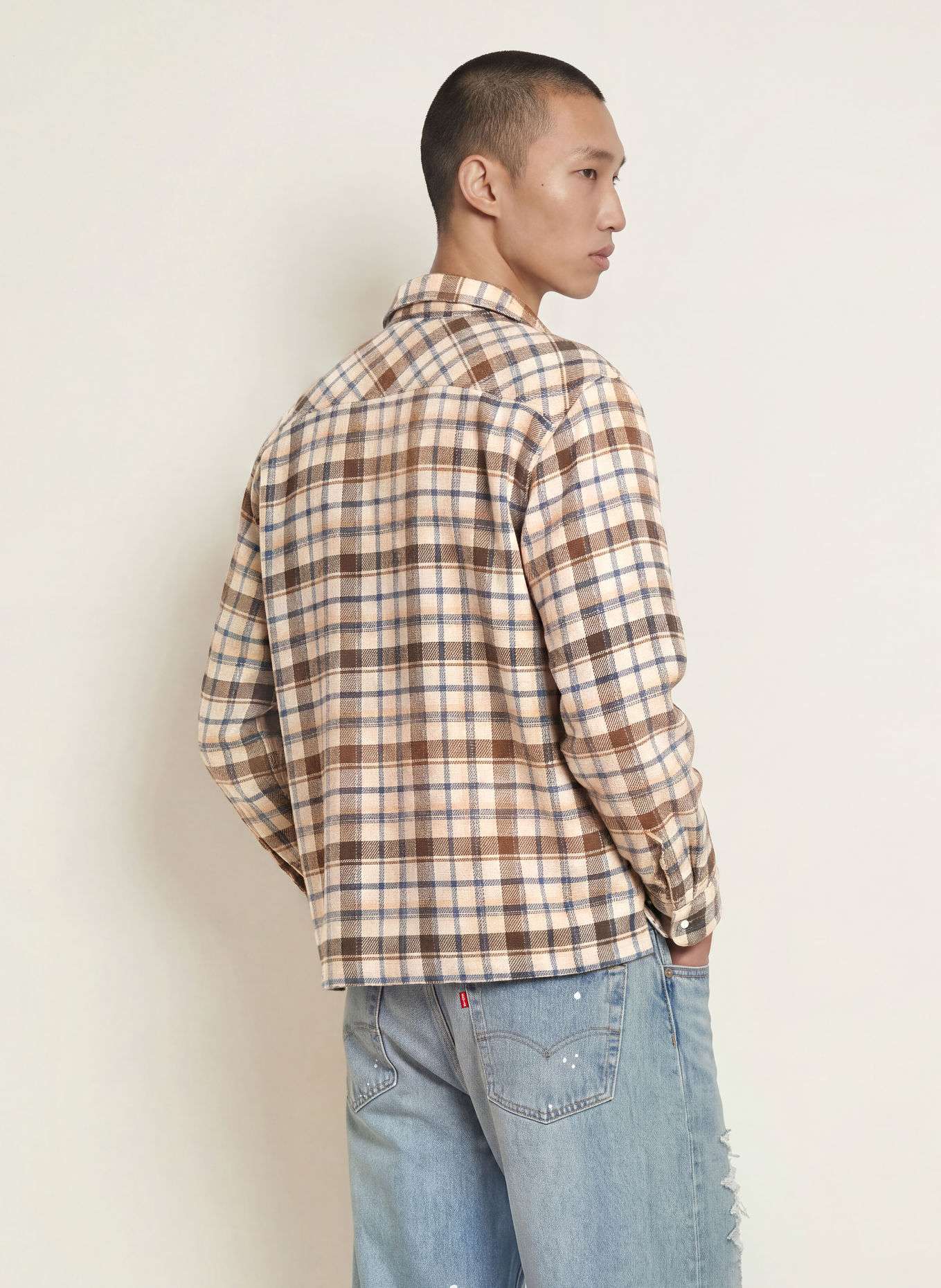 Levi's® Koszula wierzchnia: BEŻOWY / BRĄZOWY / NIEBIESKI