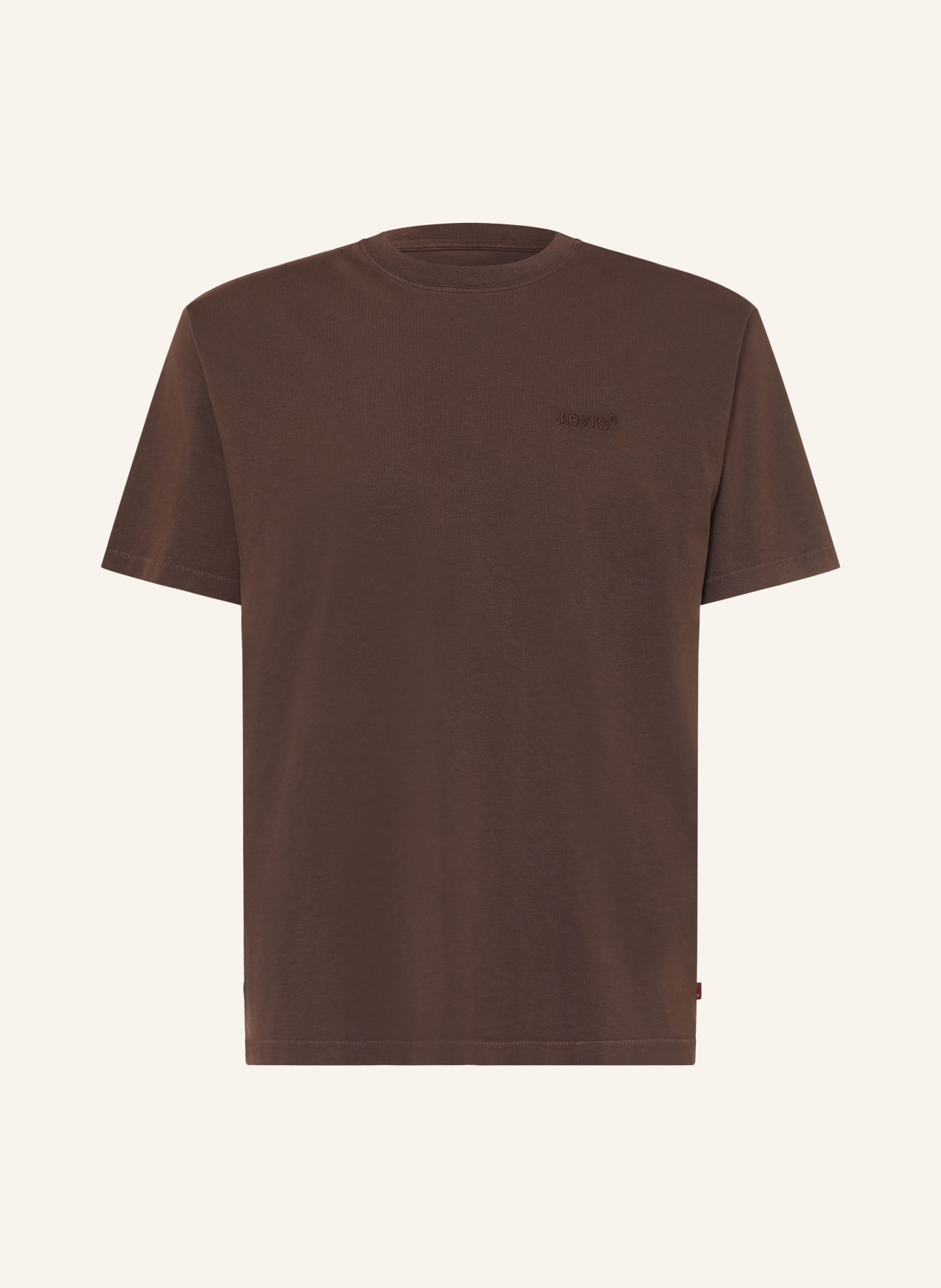 Levi's® Tričko: TMAVĚ HNĚDÁ