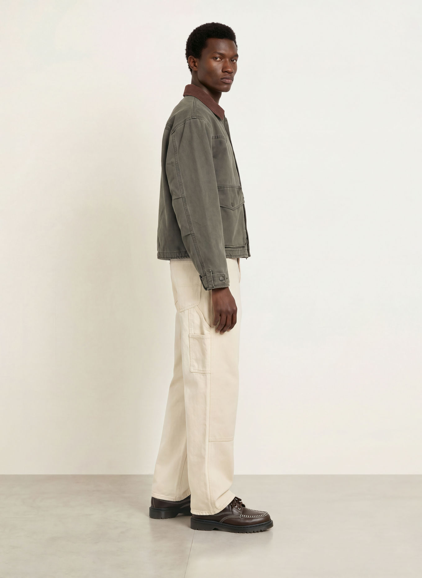 Levi's® HILLTOP Jacket: KHAKI / BROWN