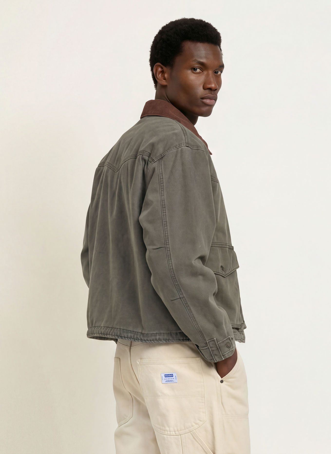 Levi's® HILLTOP Jacket: KHAKI / BROWN
