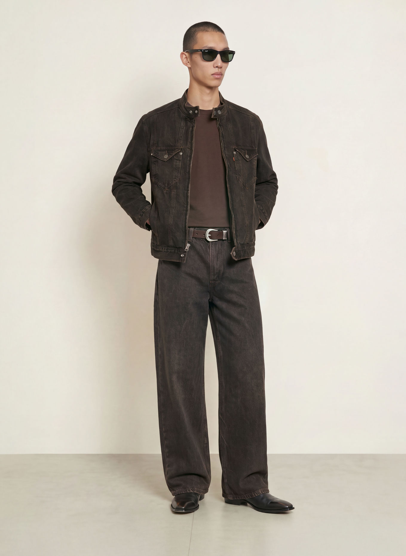Levi's® Veste en jean TWISTED MOTO: 00 Blacks