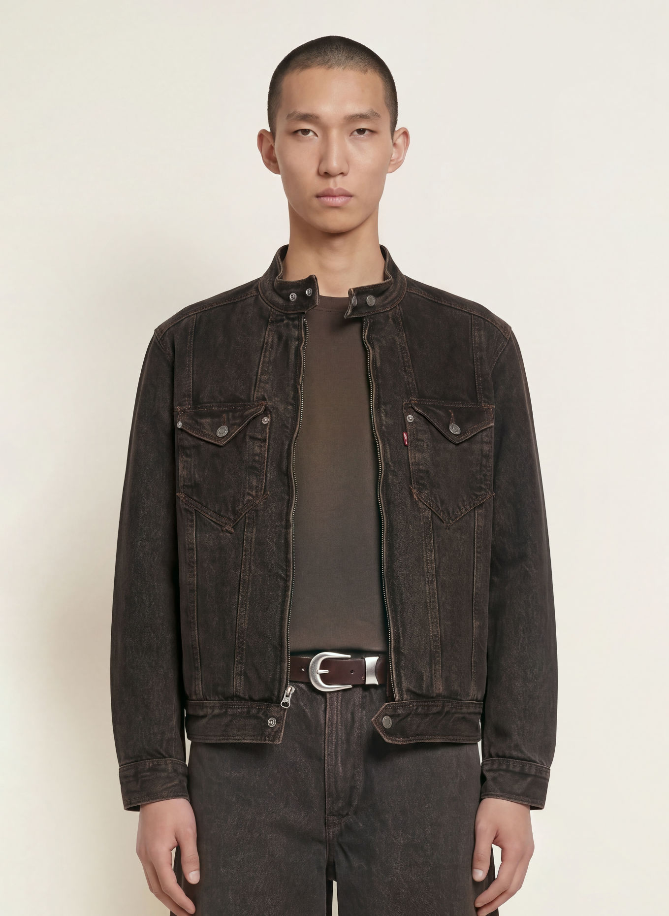 Levi's® Veste en jean TWISTED MOTO: 00 Blacks