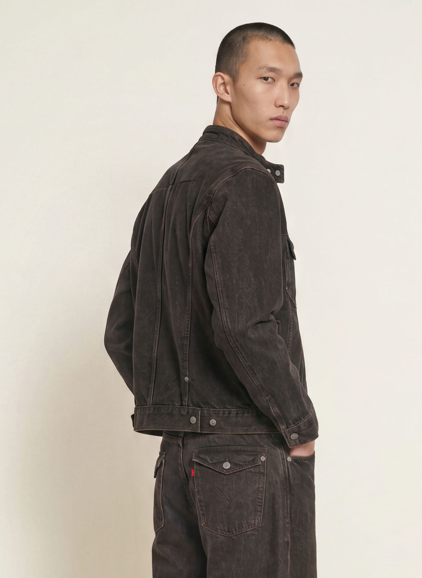 Levi's® Veste en jean TWISTED MOTO: 00 Blacks