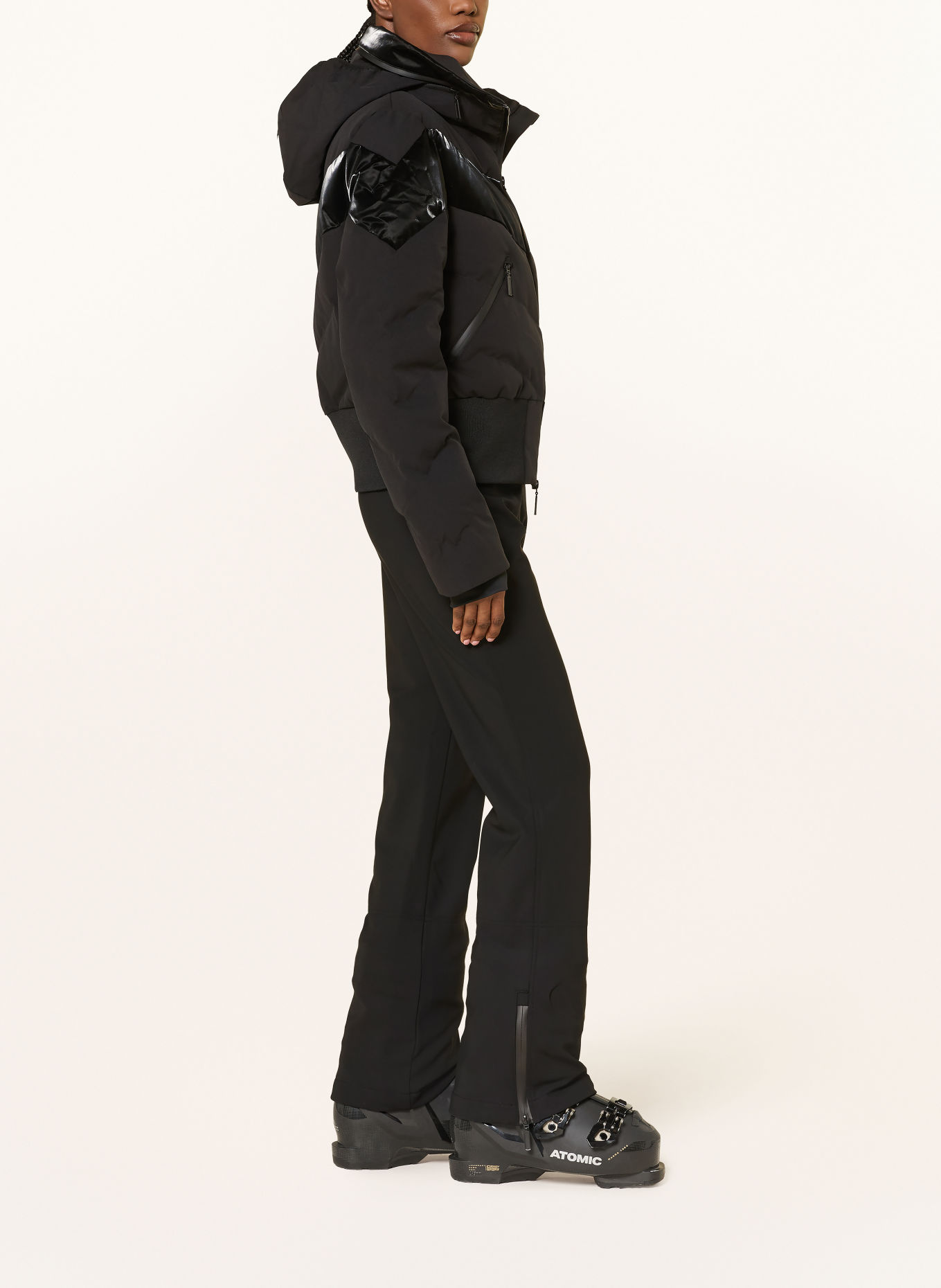 MRS & HUGS Softshell-skibroek: ZWART