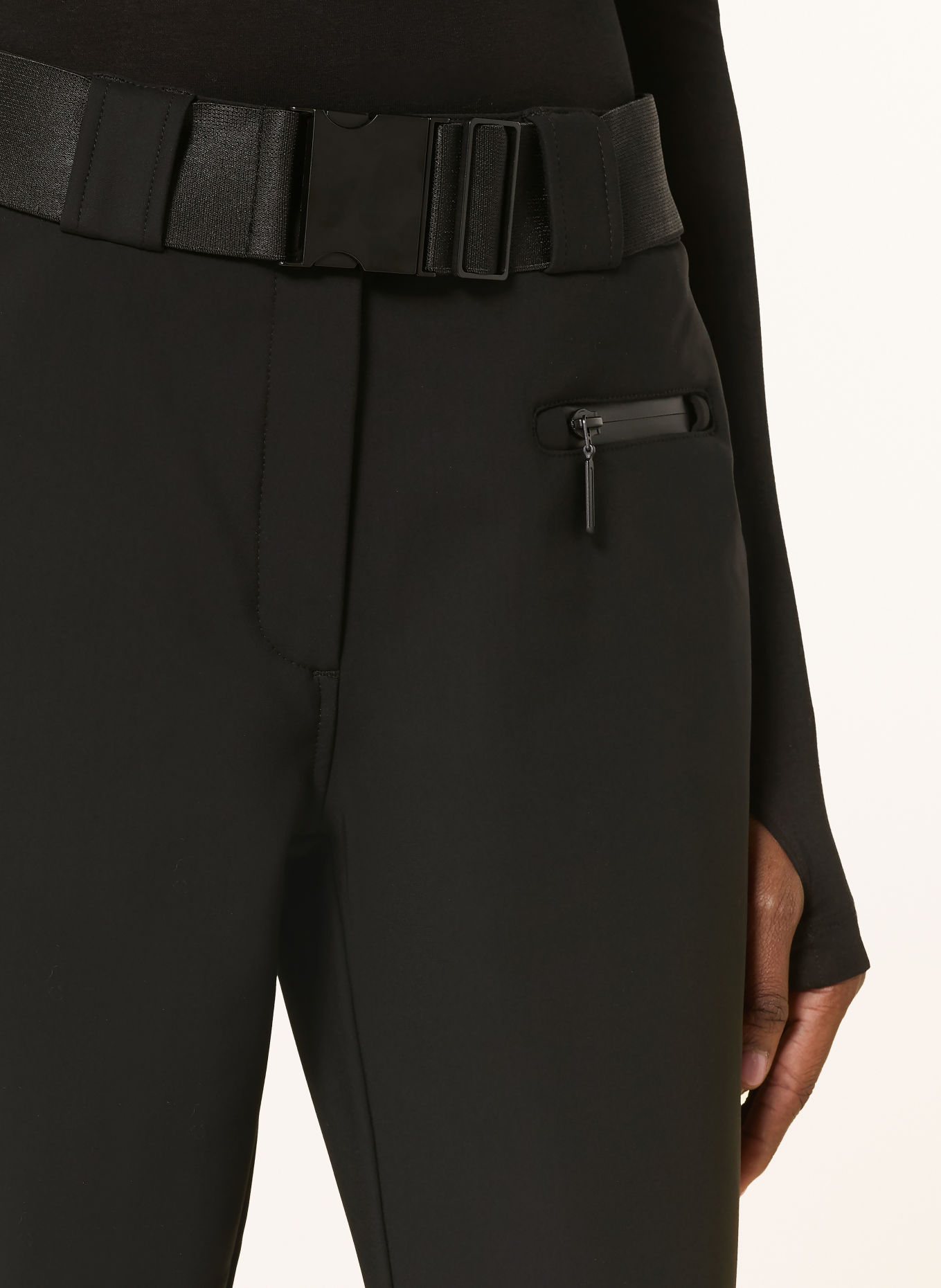 MRS & HUGS Softshell-skibroek: ZWART