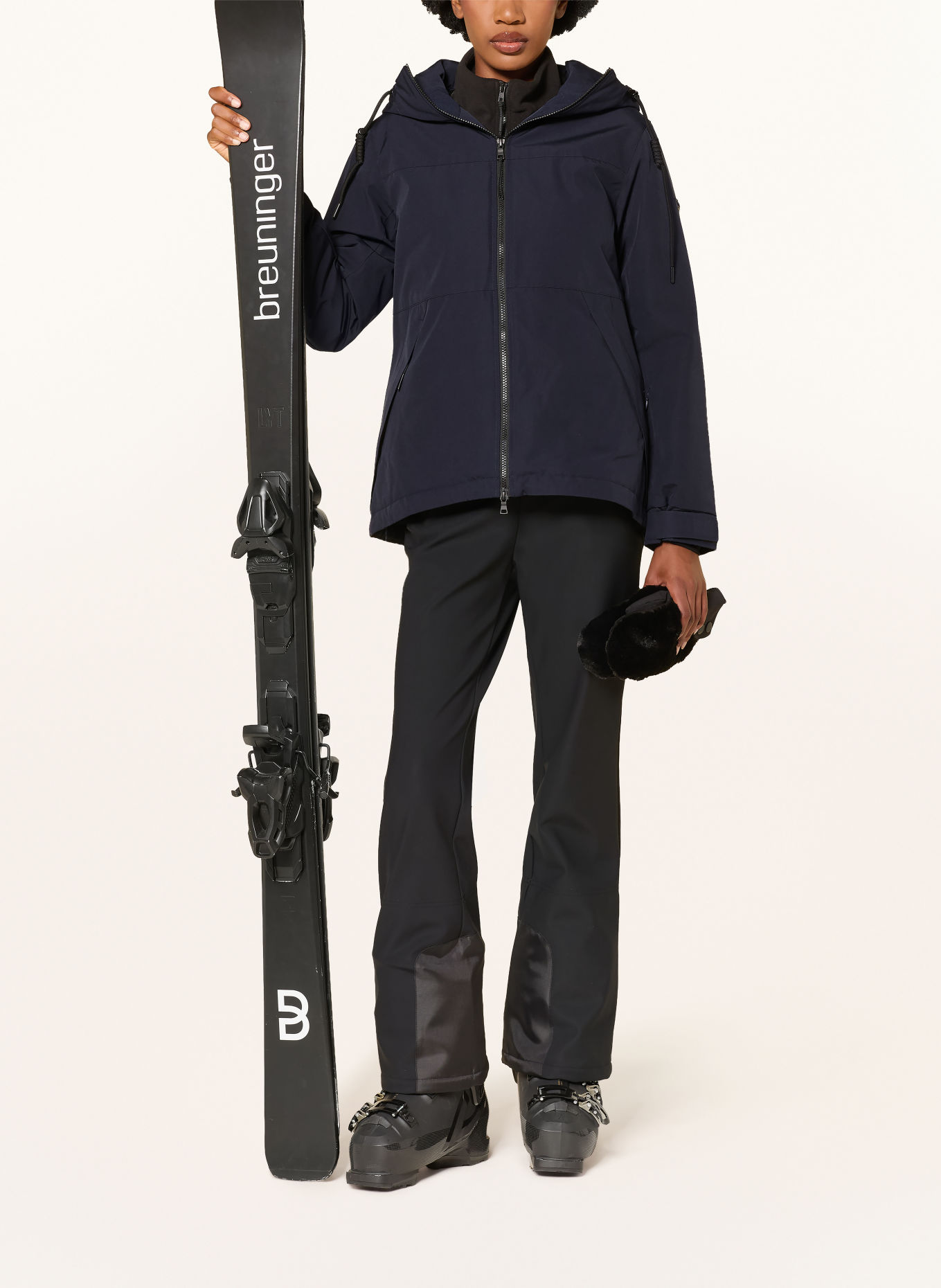 MRS & HUGS Ski-jas: DONKERBLAUW
