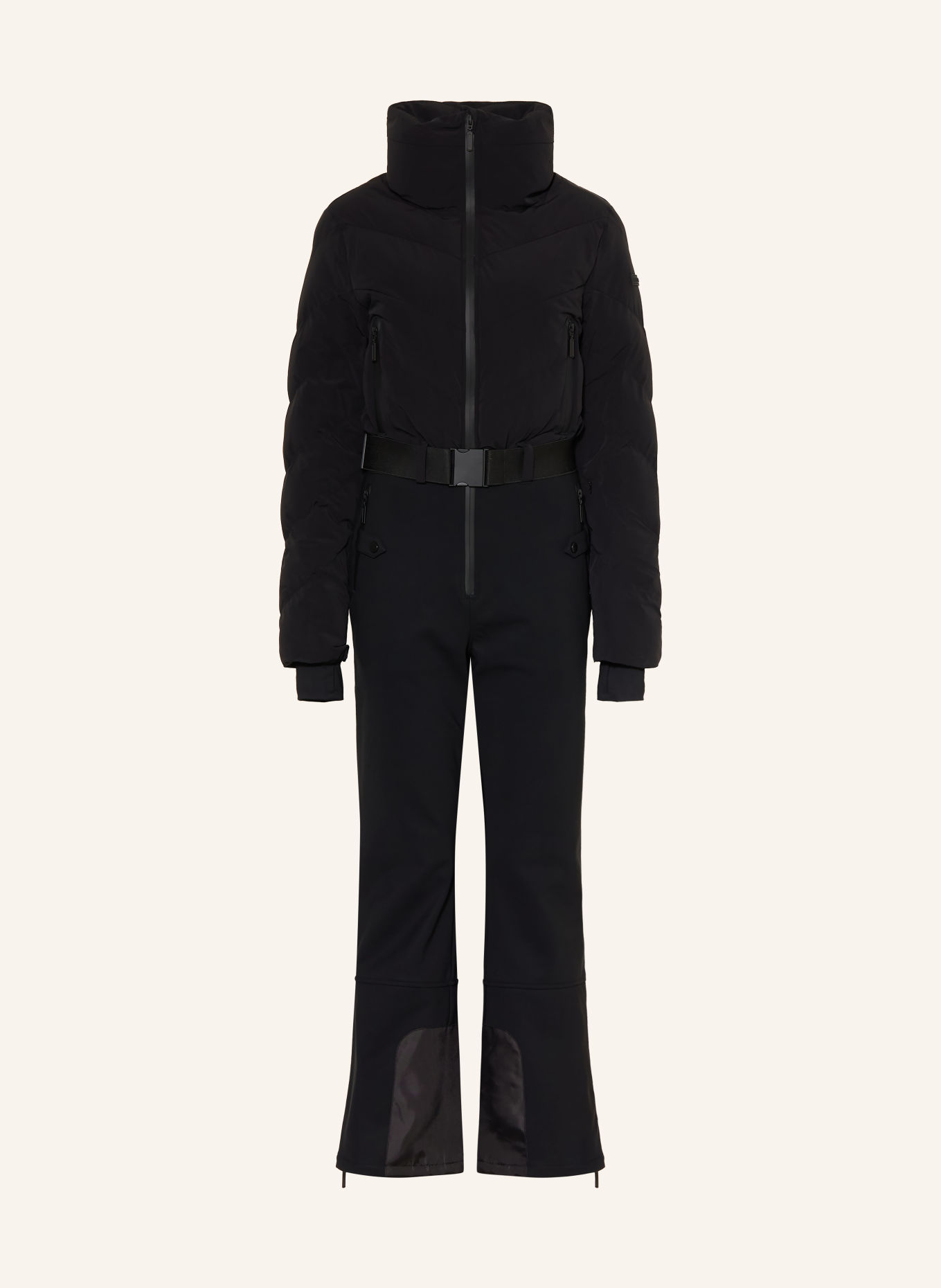 MRS & HUGS Ski suit: BLACK