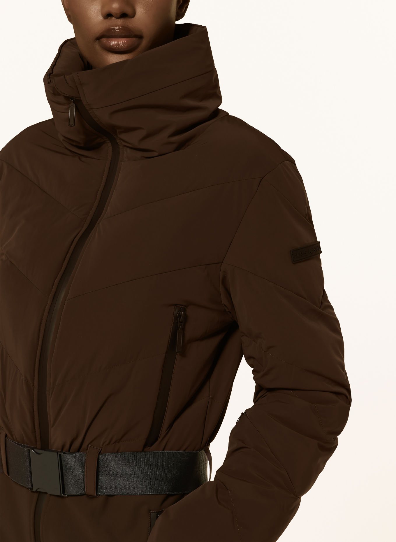 MRS & HUGS Skioverall: MARRON FONCÉ