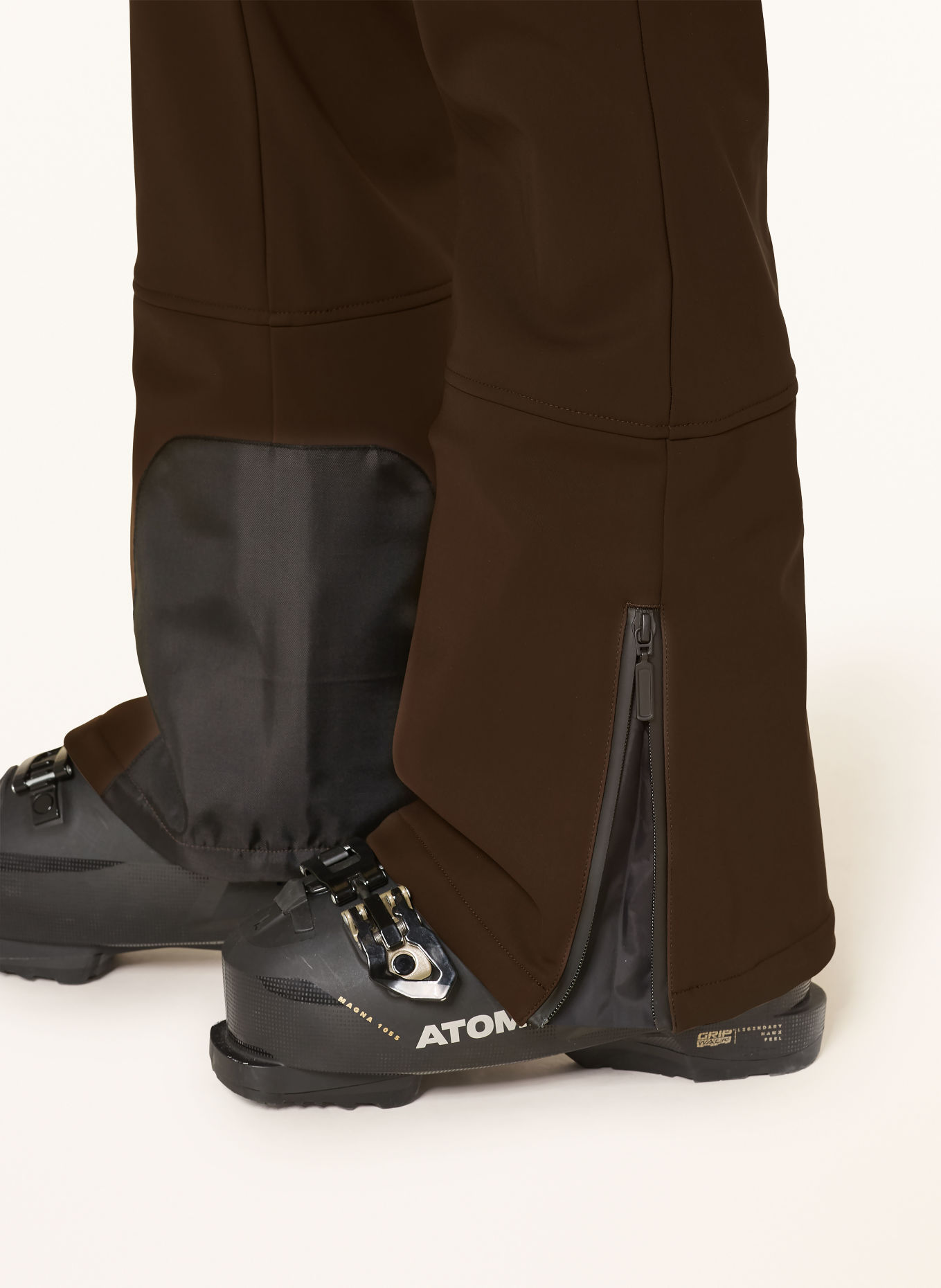 MRS & HUGS Skioverall: MARRON FONCÉ