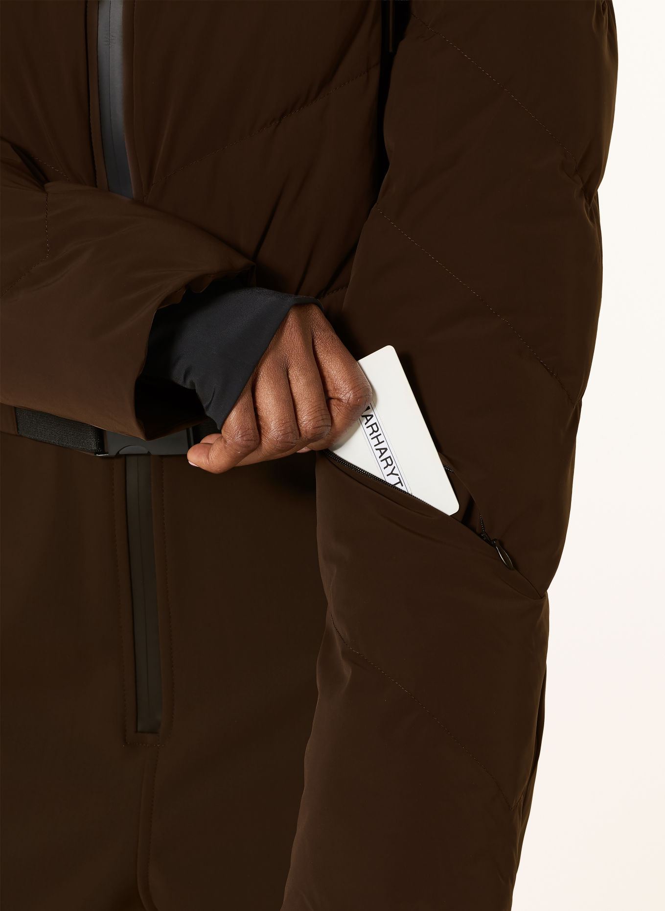 MRS & HUGS Skioverall: MARRON FONCÉ